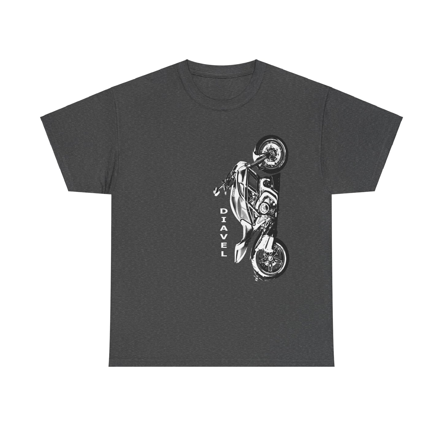 Ducati Diavel Biker T-Shirt | Gildan® 5000 Heavy Cotton™ - Rugged Style, Classic Fit for Motorcycle Lovers