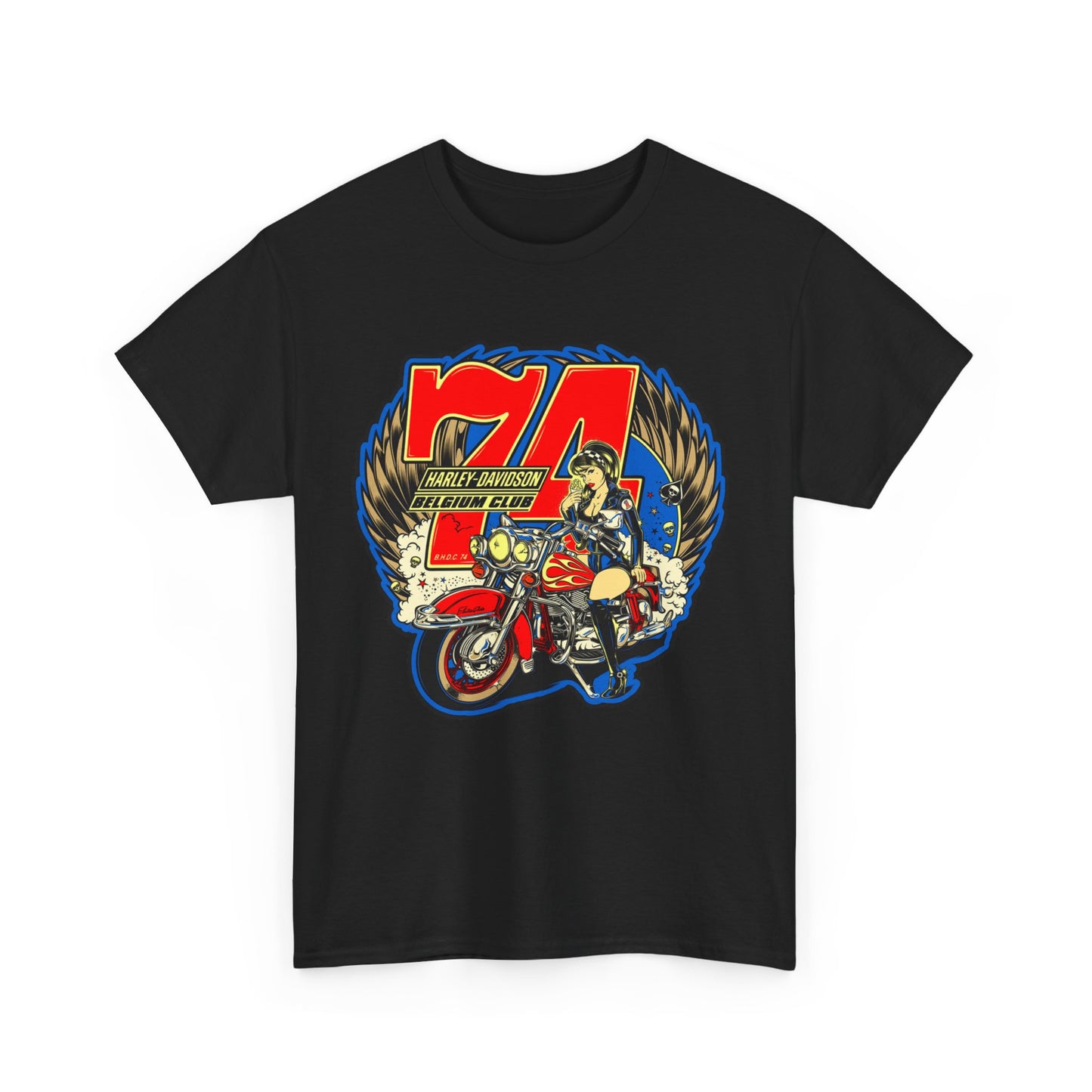 Harley Davidson 74 Biker Classic Tee