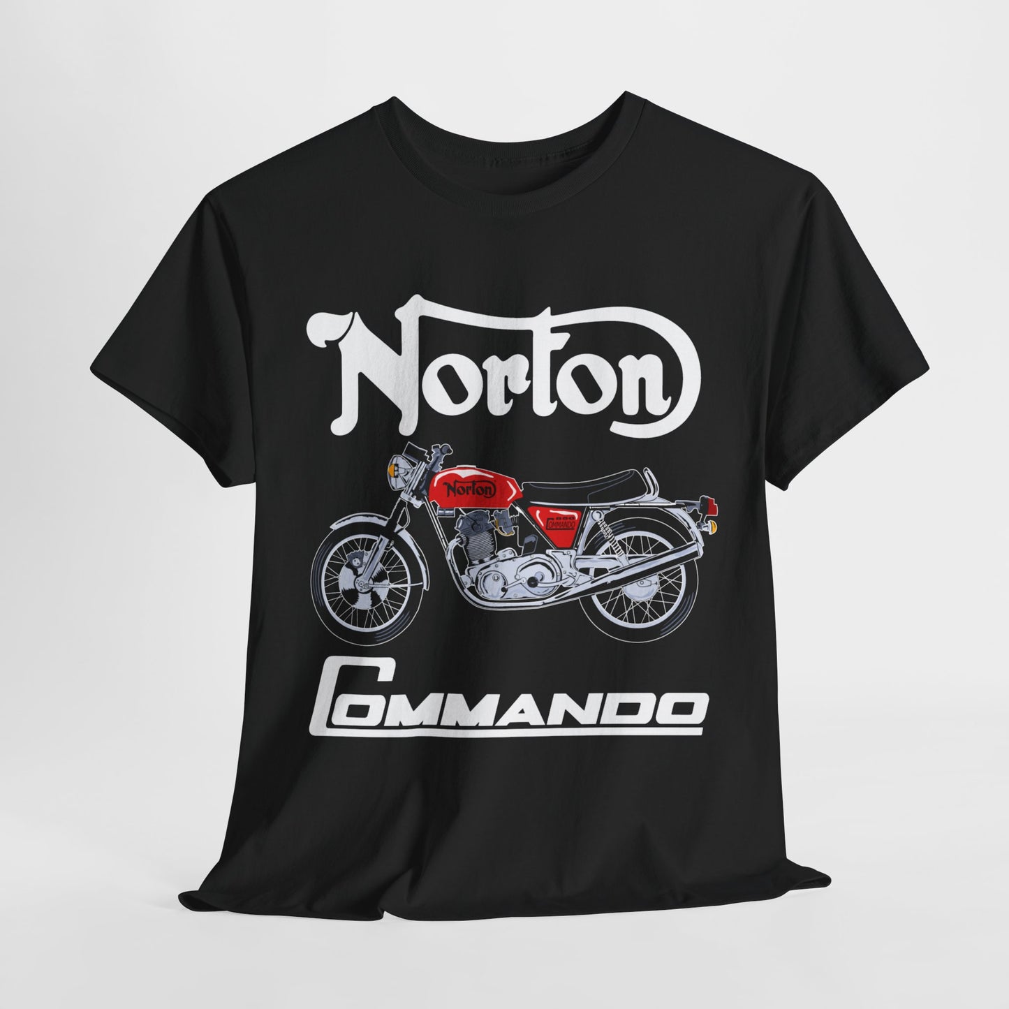 Norton Commando T-Shirt: Classic Fit with Gildan® 5000 Heavy Cotton™