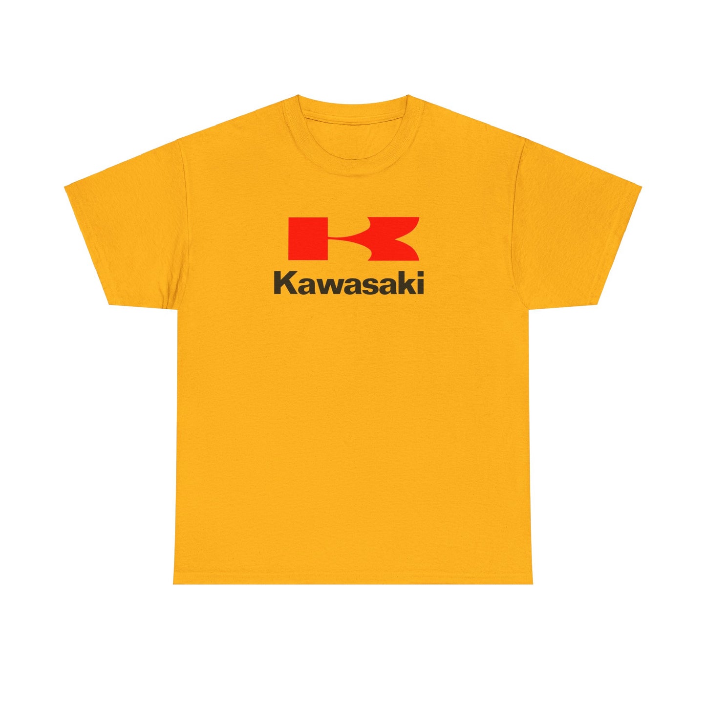 Ride in Style: Kawasaki Logo T-Shirt on Gildan® 5000 Heavy Cotton™