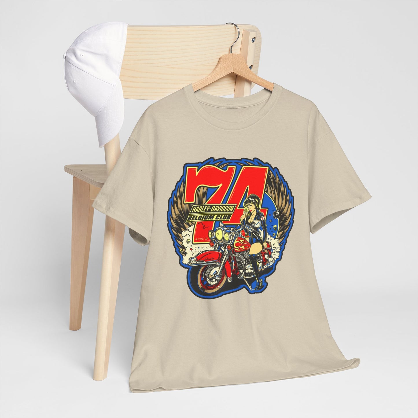 Harley Davidson 74 Biker Classic Tee