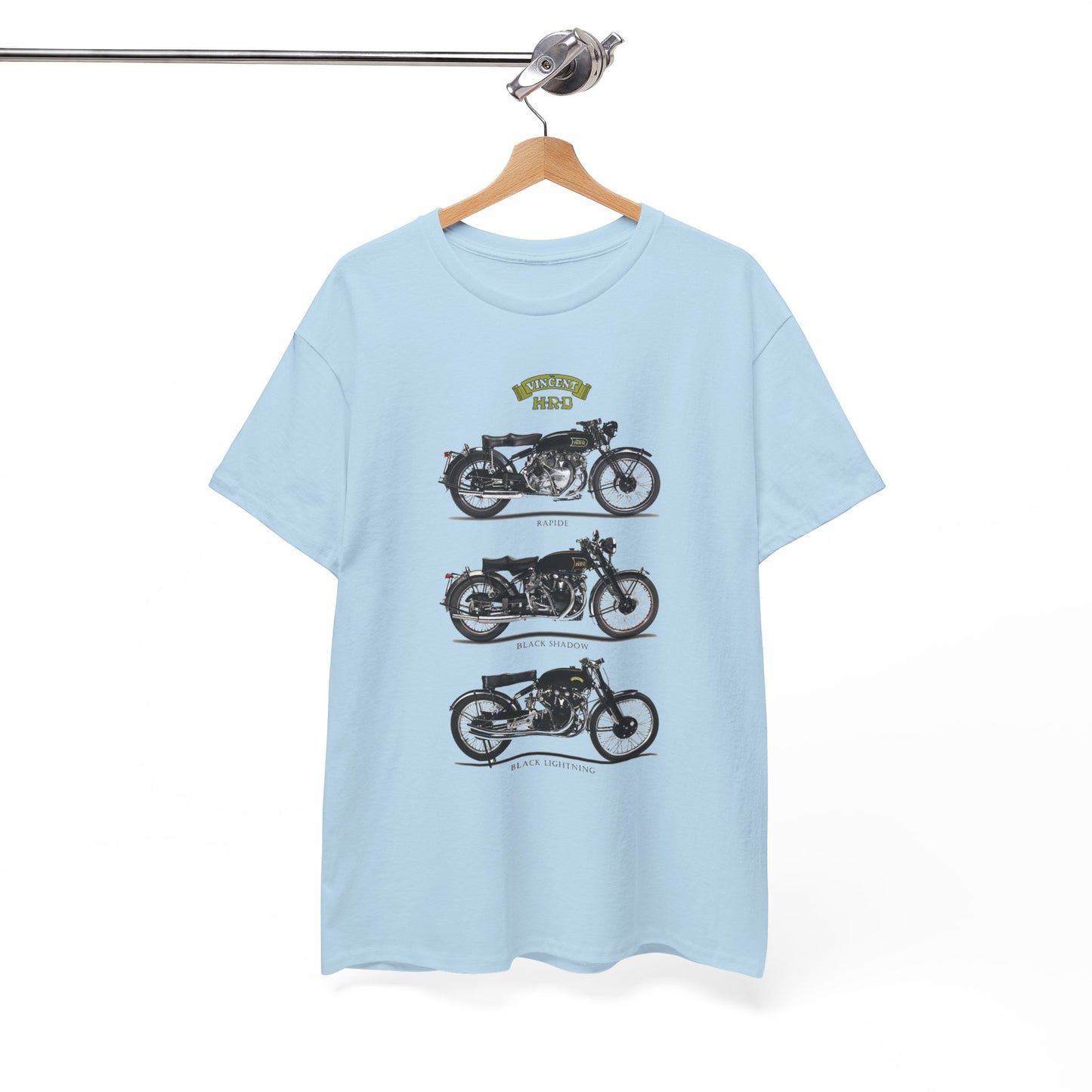 Elevate Your Style with Vincent HRD Vintage Poster Tee with Gildan® 5000's Classic Fit