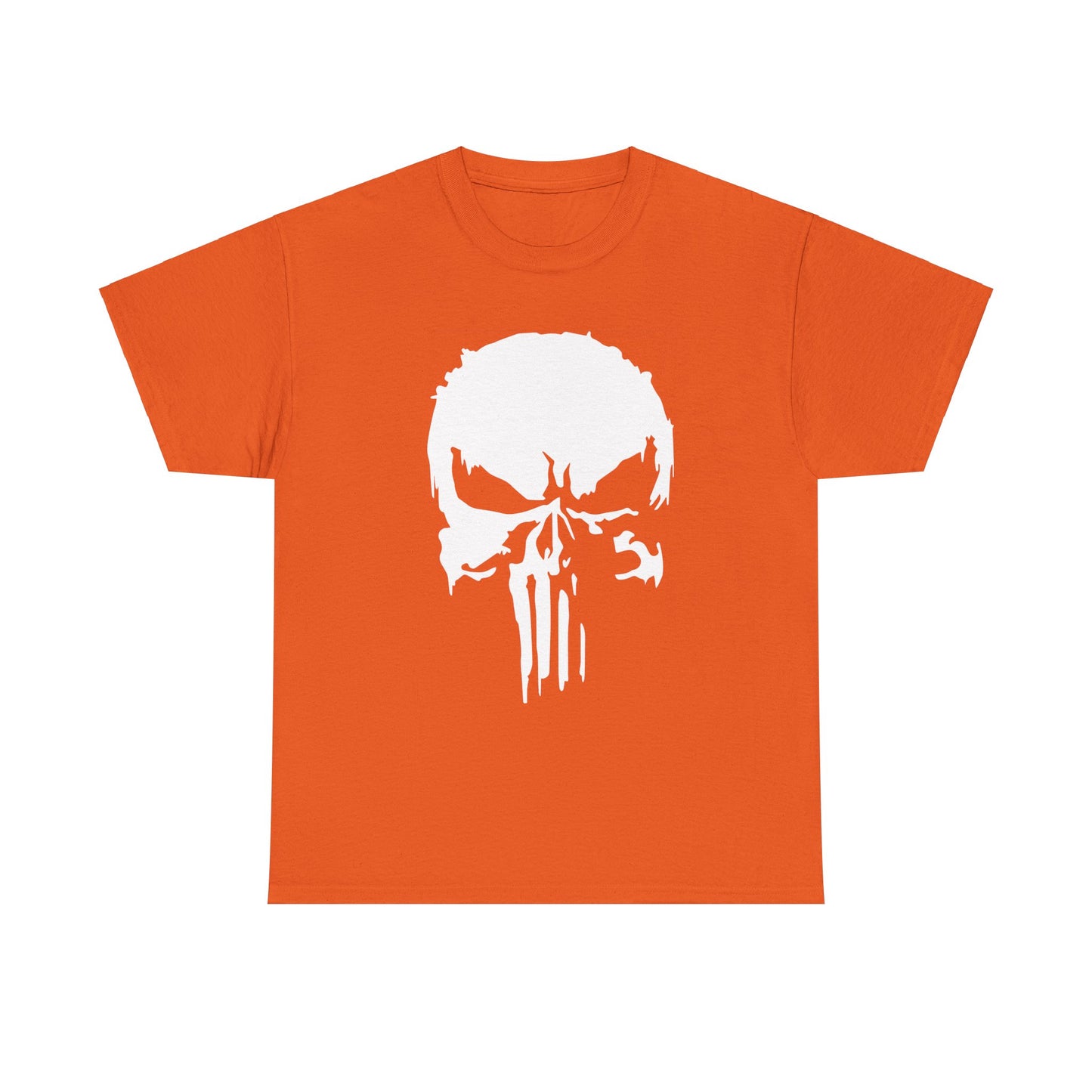 Edgy & Fierce: The Punisher Skull Tee | Gildan® 5000 Heavy Cotton™ - Classic Midweight Fabric for Comfort