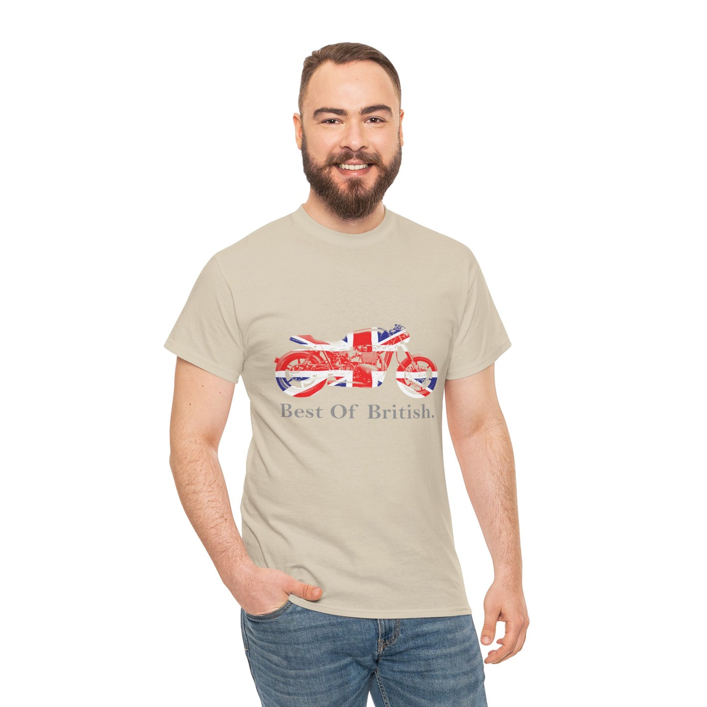 Best of British Biker T-Shirt - Wear Your Pride on the Open Road