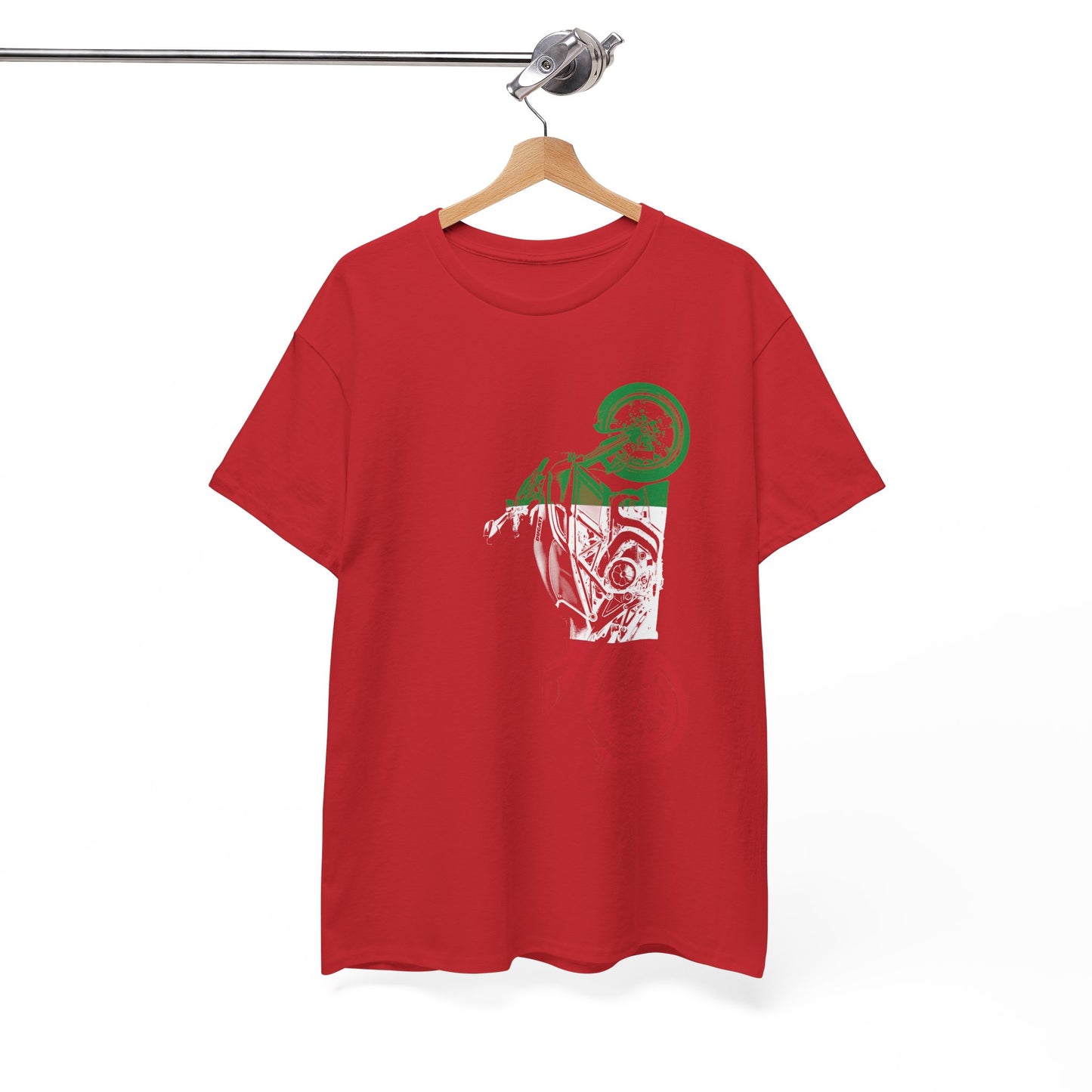 Ducati Diavel Biker T-Shirt - Gildan® 5000 Heavy Cotton™, Perfect Fit for Every Rider