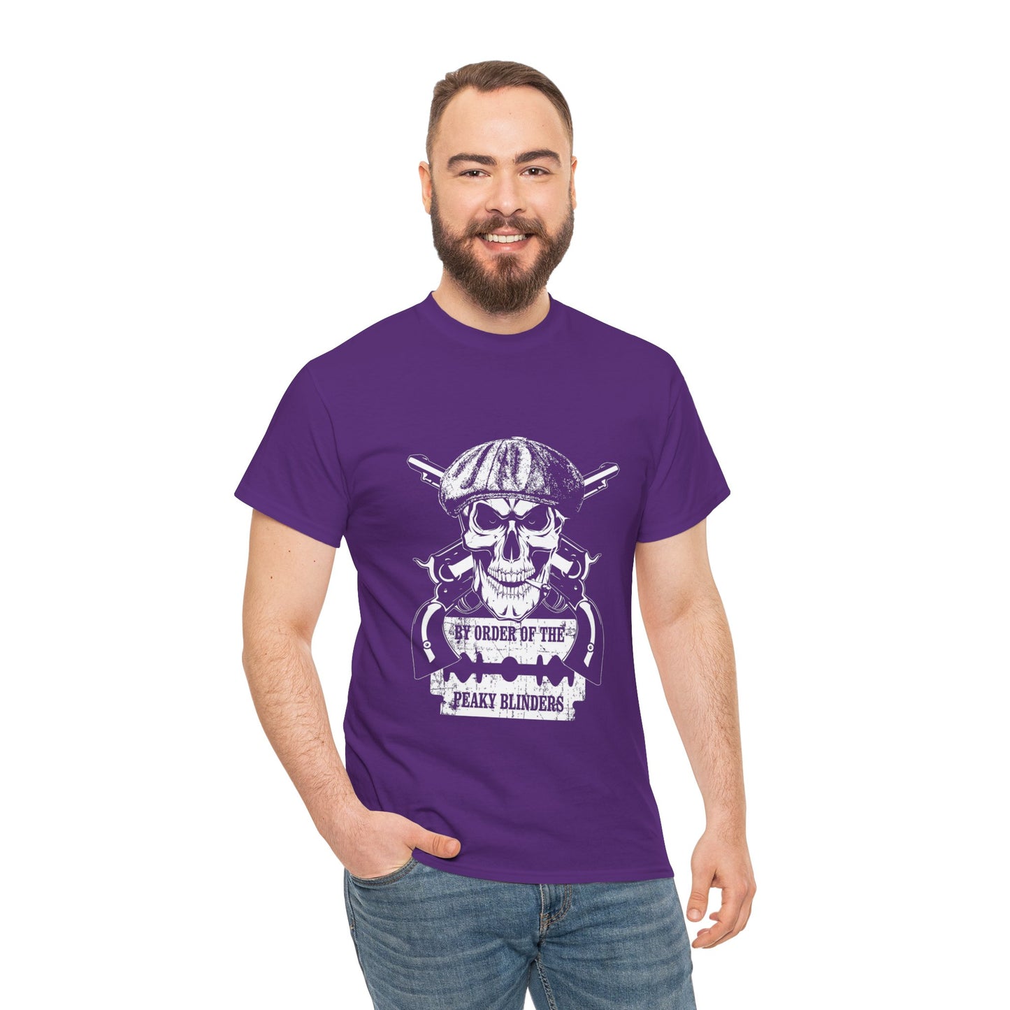 Peaky Blinders, By Order of T-Shirt | Gildan® 5000 Heavy Cotton™, Perfect for Biker Style