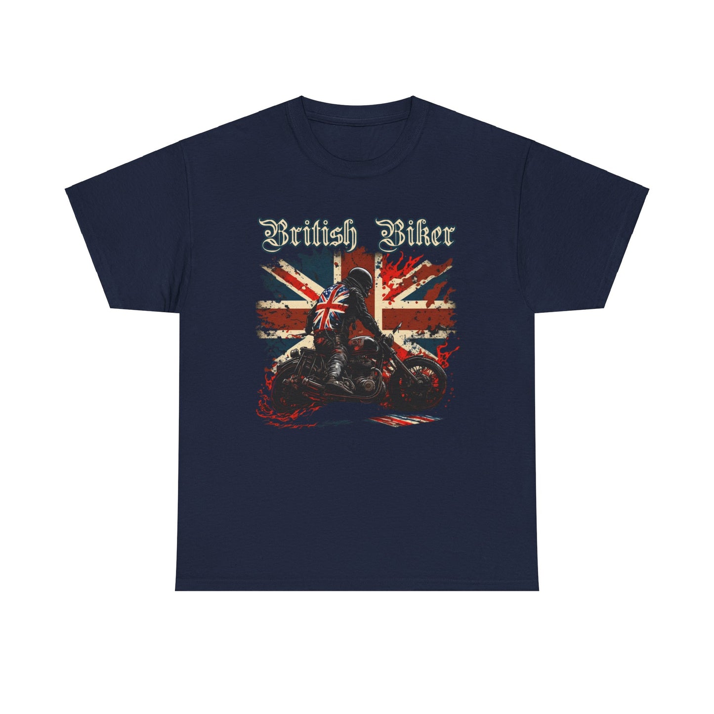 Sleek and Stylish British Biker Classic T-Shirt
