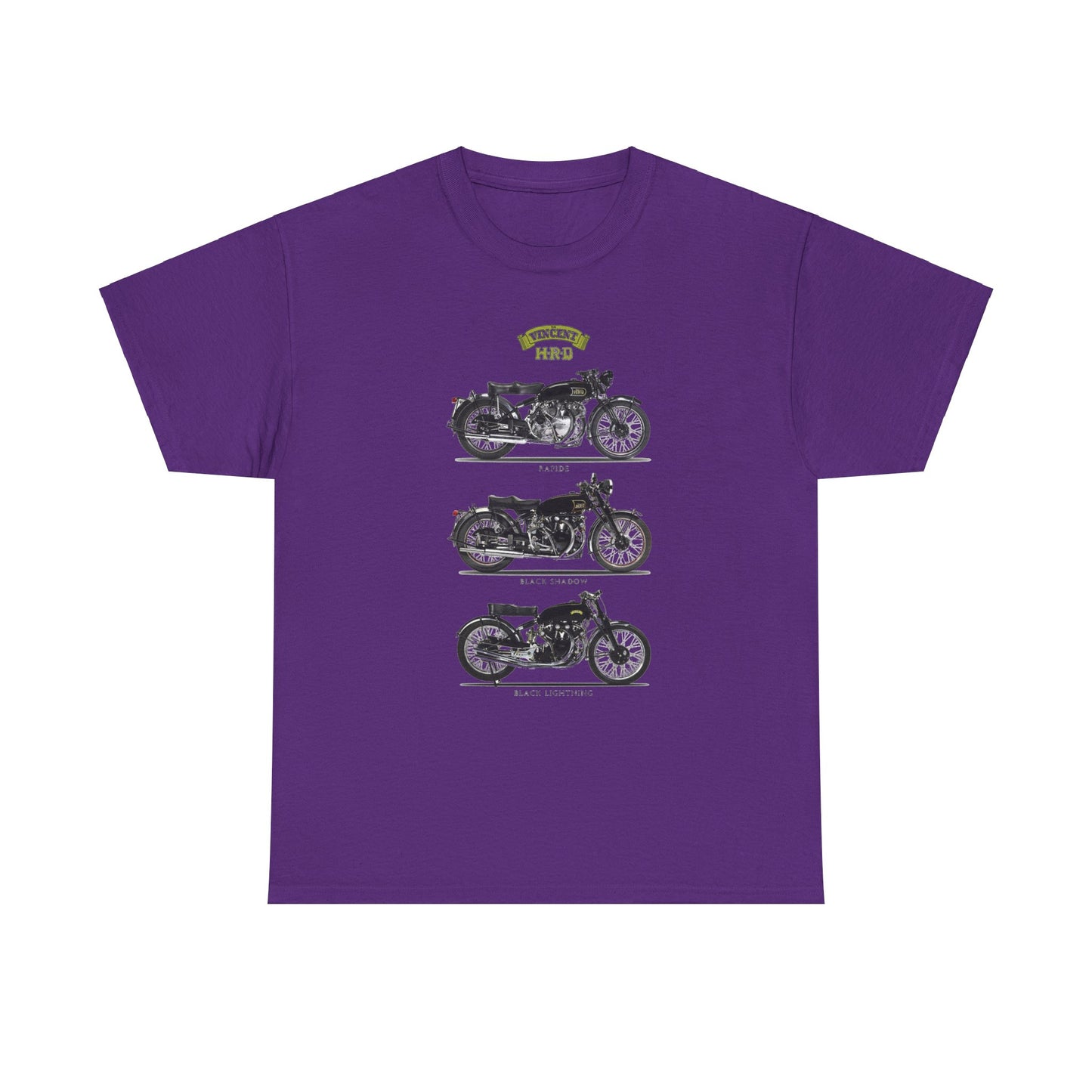 Elevate Your Style with Vincent HRD Vintage Poster Tee with Gildan® 5000's Classic Fit