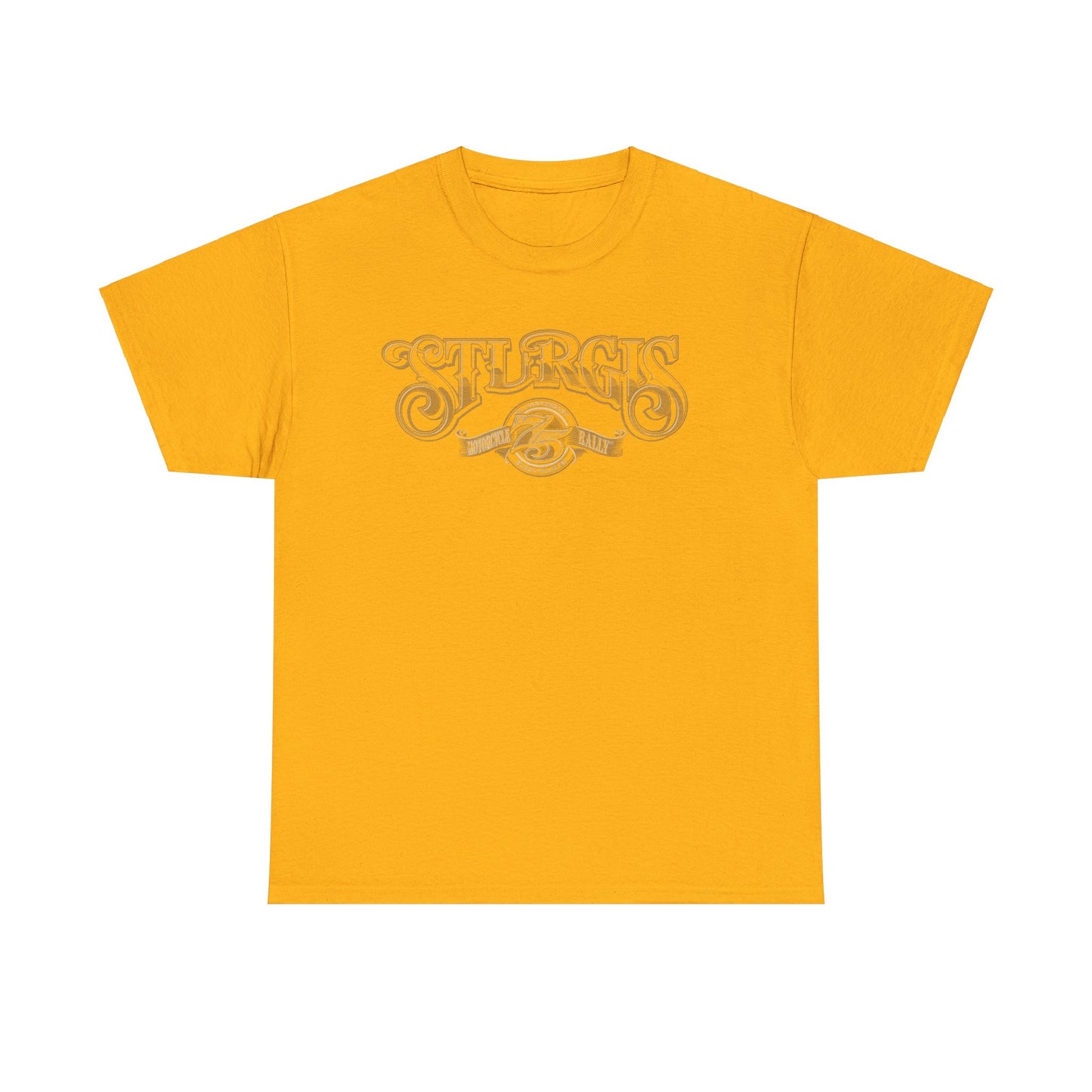 Sturgis 75th Tee - Gildan® 5000 Heavy Cotton™, Classic Midweight Fabric