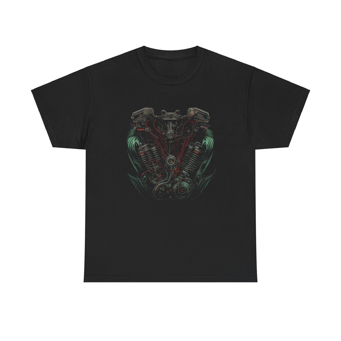 Steam Punk V-Twin Engine Classic Tee