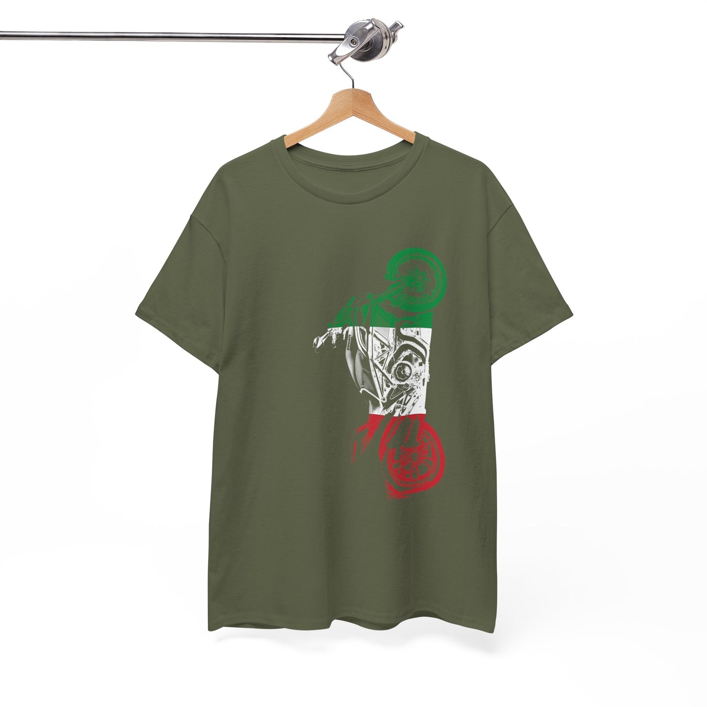 Ducati Diavel Biker T-Shirt - Gildan® 5000 Heavy Cotton™, Perfect Fit for Every Rider