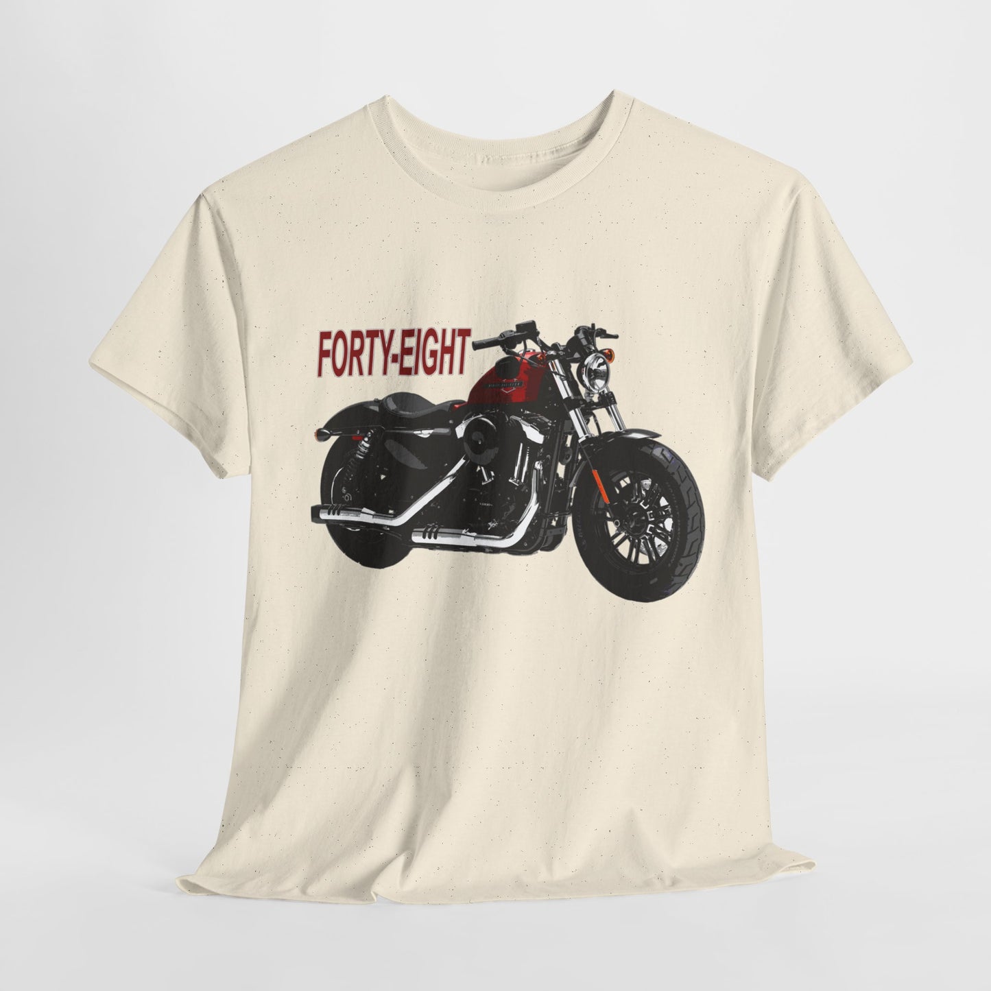 Harley Davidson 48 Unisex T-Shirt | Gildan® 5000 Heavy Cotton™ - Stylish & Comfortable, Great for Bikers of All Styles