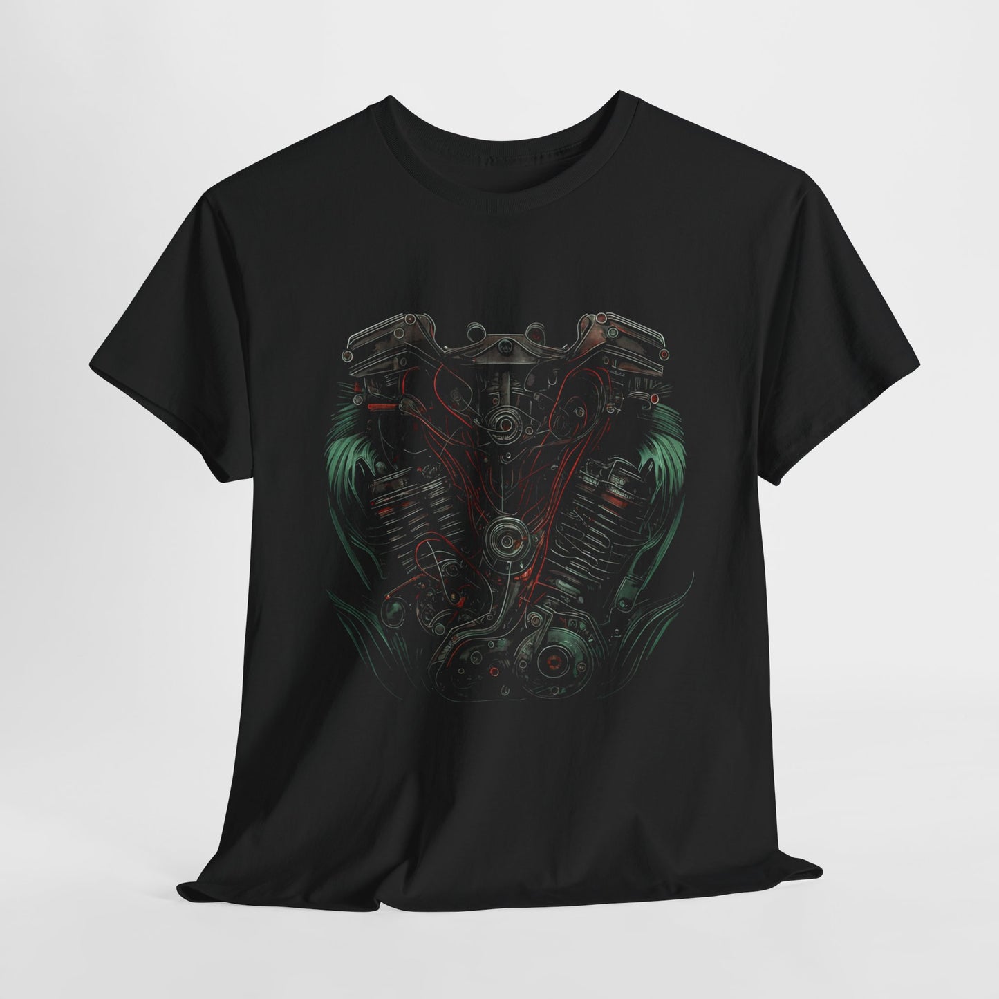 Steam Punk V-Twin Engine Classic Tee