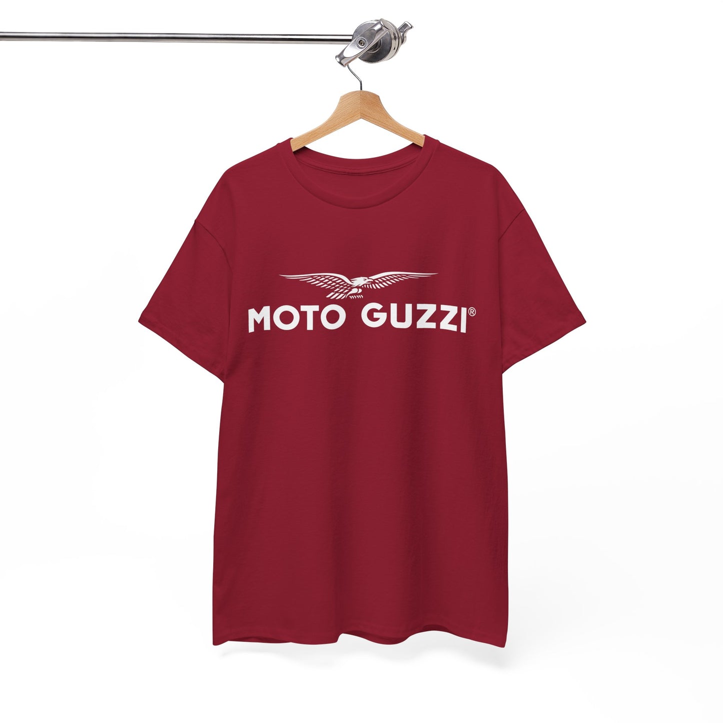 Moto Guzzi Heavy Cotton Logo Tee: Stylish, Durable, and Comfortable