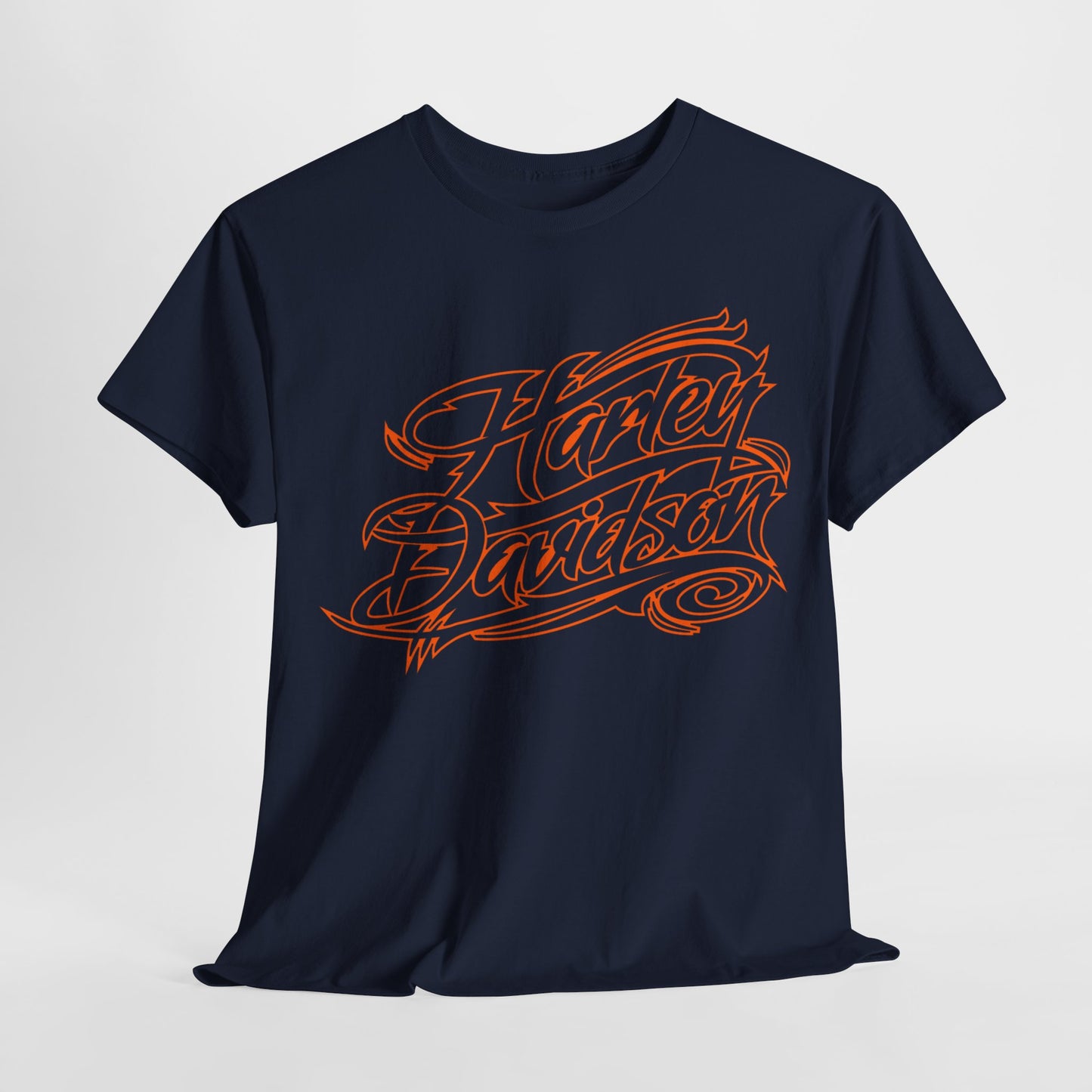 Harley Davidson Classic Fit Tee: Stylish Heavy Cotton Comfort