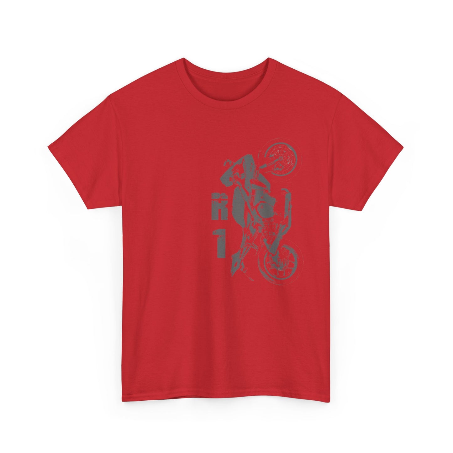 Breathable and Comfortable Cotton Yamaha R1 Motorcycle Tee