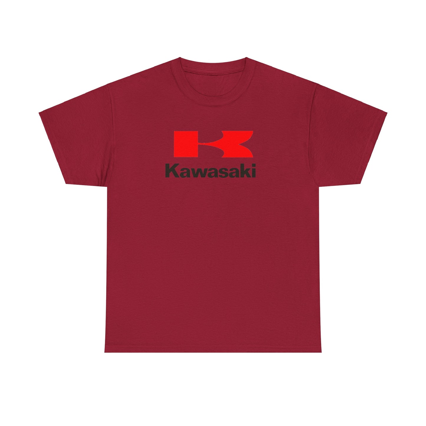 Ride in Style: Kawasaki Logo T-Shirt on Gildan® 5000 Heavy Cotton™