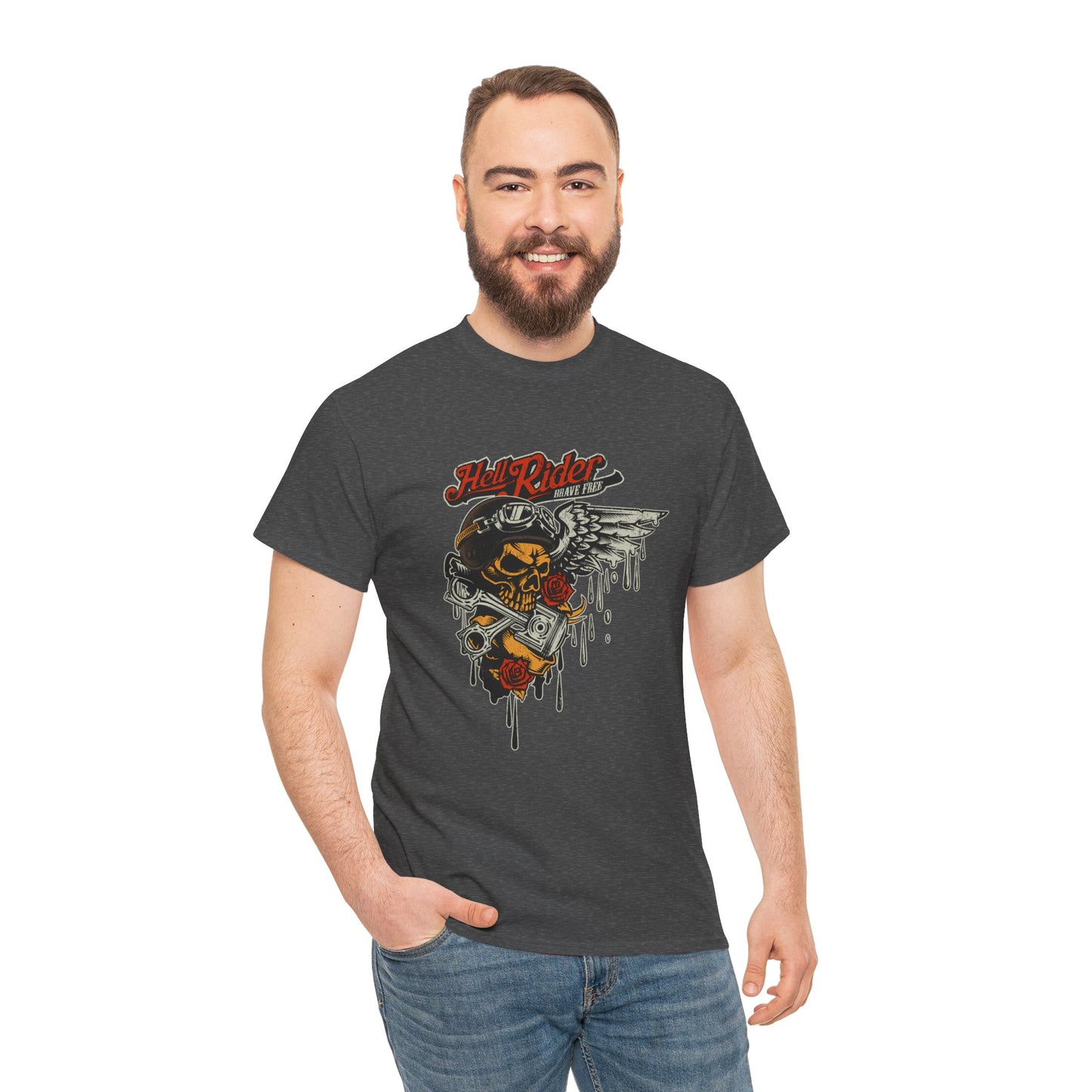 Hell Riders Classic Fit T-Shirt - Quality Fabric, Fearless Design
