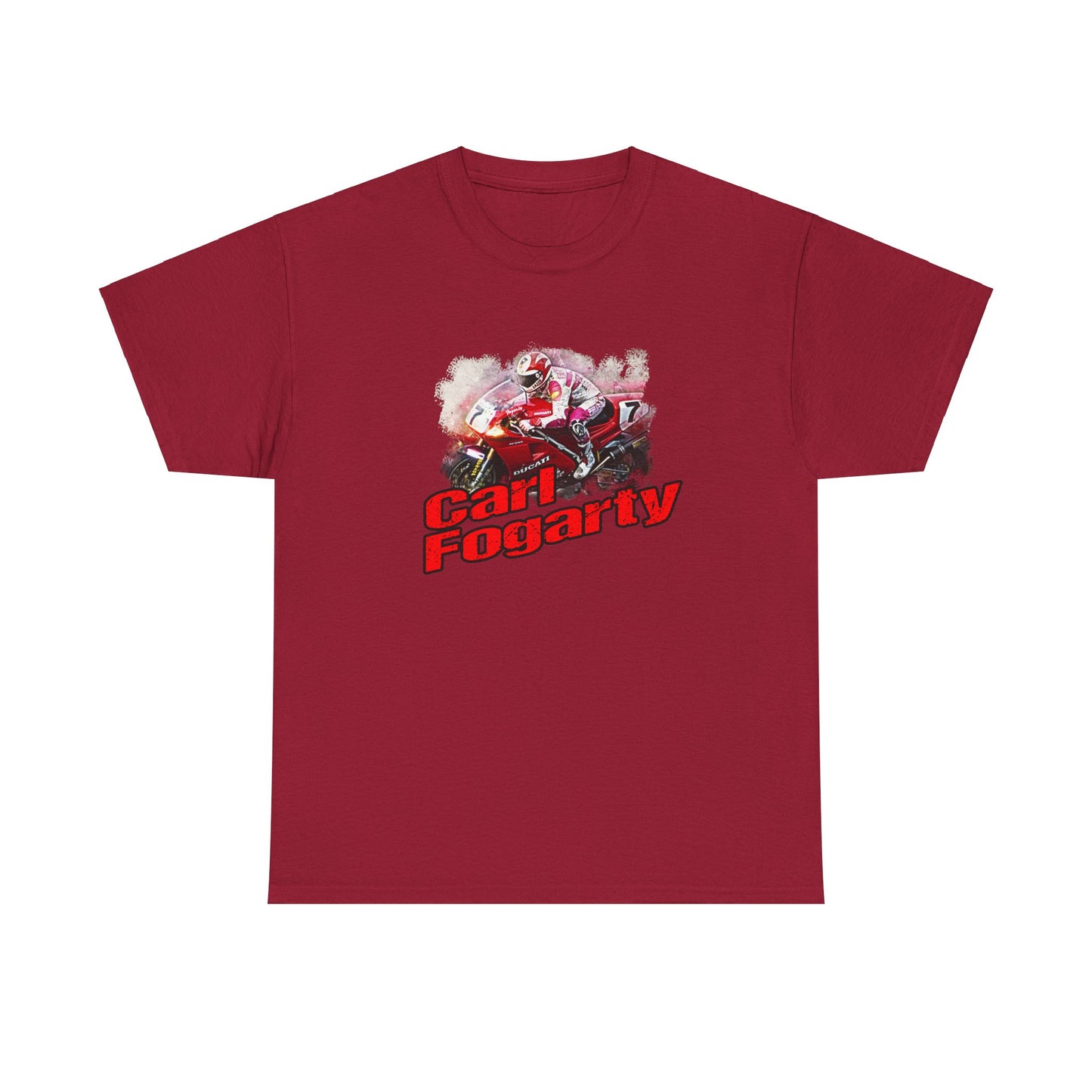 Heavy Cotton Carl Fogarty Motorcycle Legend Shirt