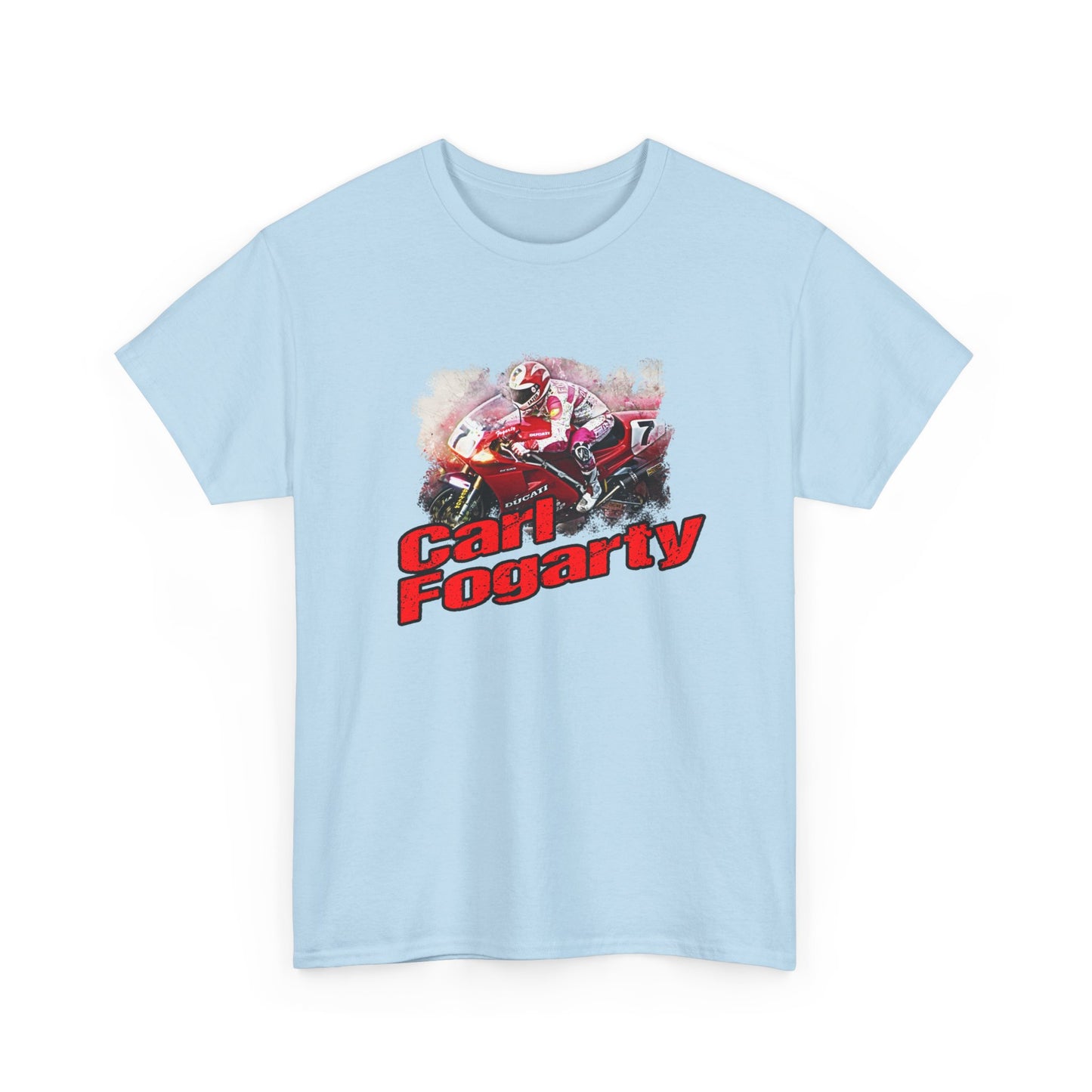 Heavy Cotton Carl Fogarty Motorcycle Legend Shirt