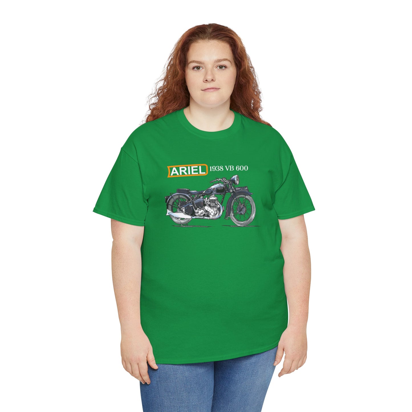 Ariel VB 1938 Vintage Motorcycle T-Shirt - Legendary Style for Riders