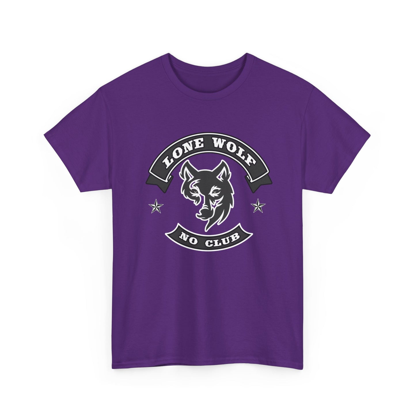 Lone Wolf Tee Shirt - Gildan® 5000 Heavy Cotton™, Classic Fit for the Independent Rider