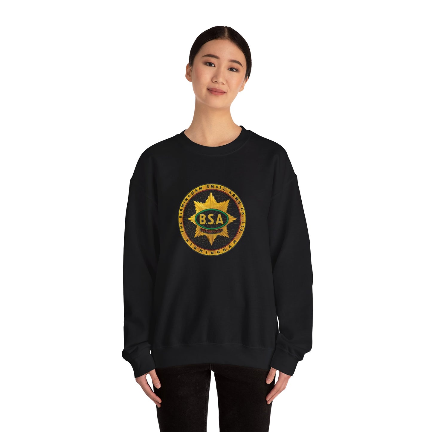 BSA Sweatshirt: Cozy Cotton-Polyester Classic Fit