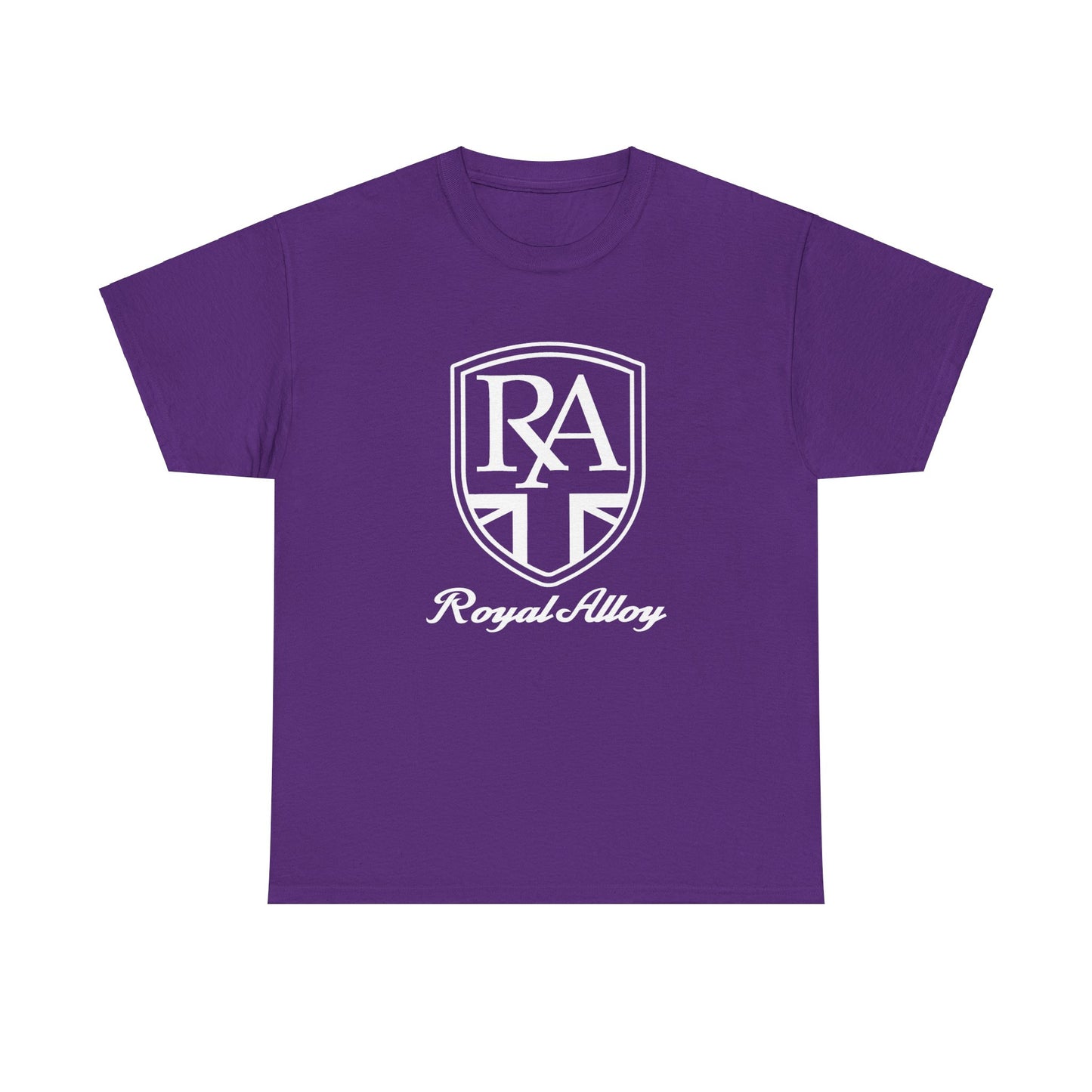 Sleek & Durable: Royal Alloy Scooter Tee in Heavy Cotton