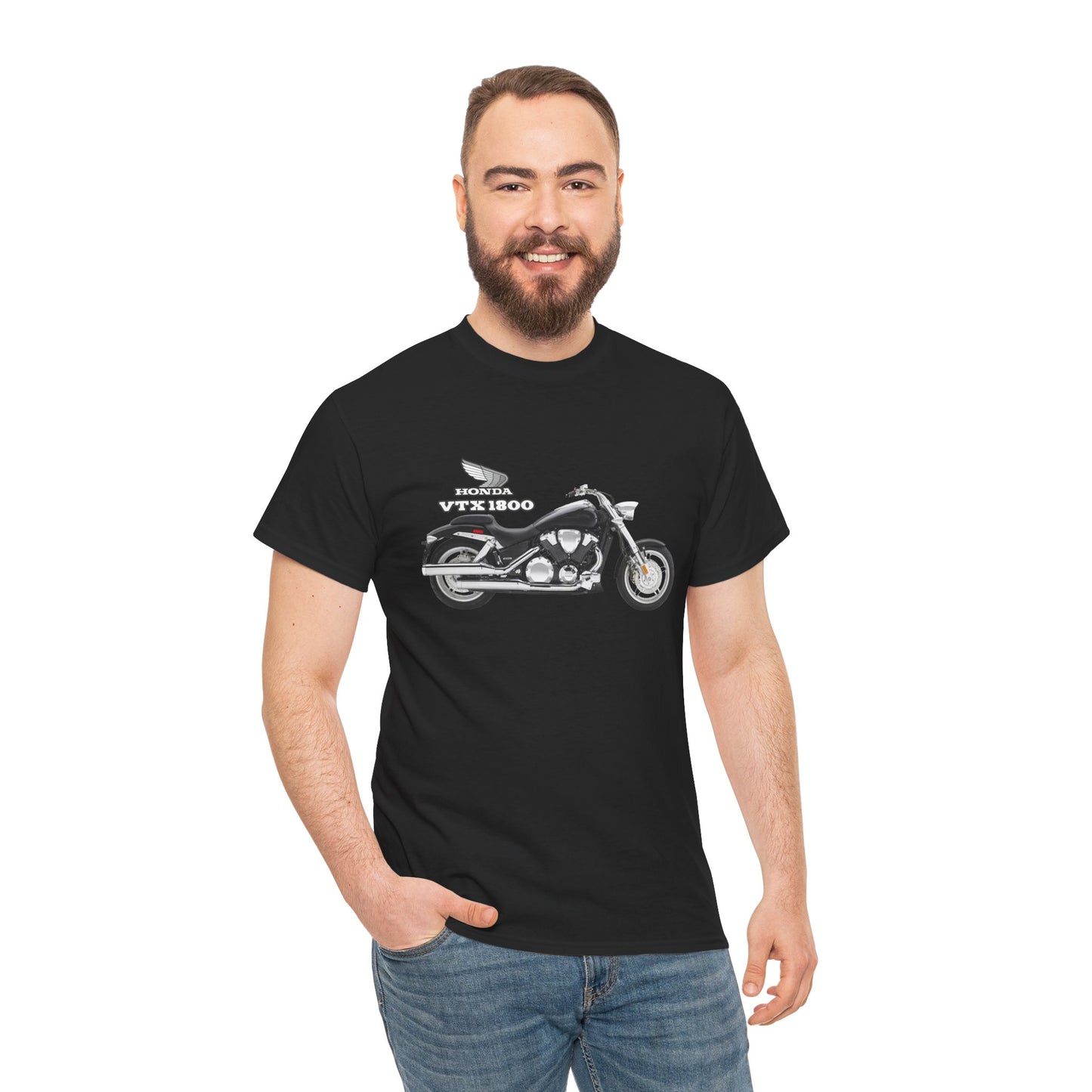 Classic Rib Collar Honda VTV 1800 T-Shirt