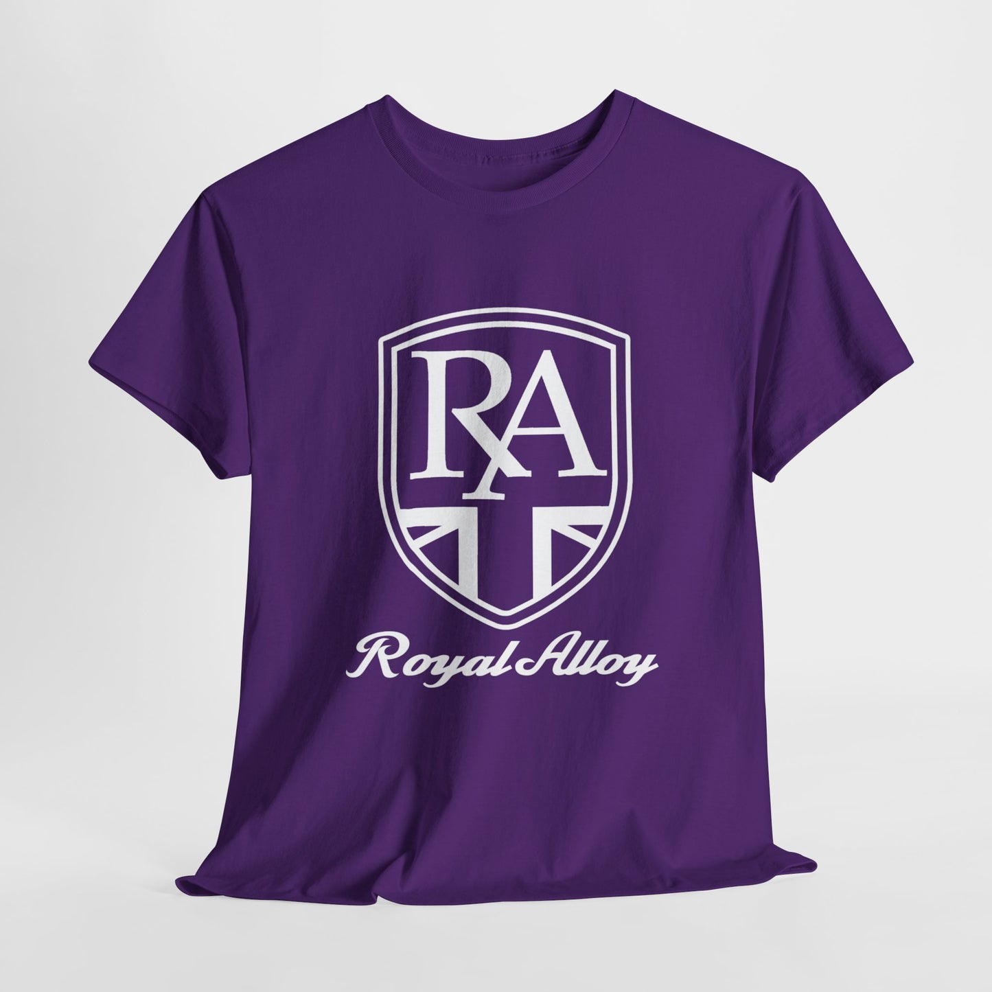 Sleek & Durable: Royal Alloy Scooter Tee in Heavy Cotton