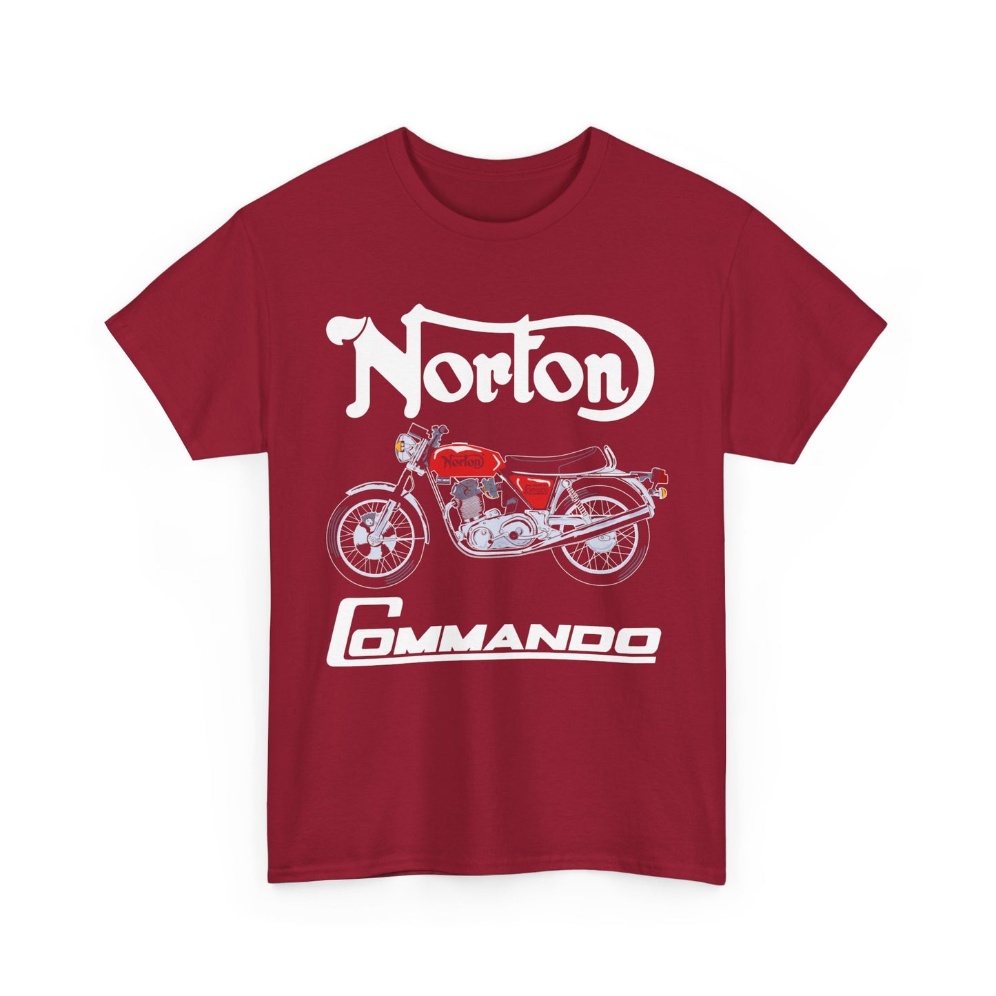 Norton Commando T-Shirt: Classic Fit with Gildan® 5000 Heavy Cotton™