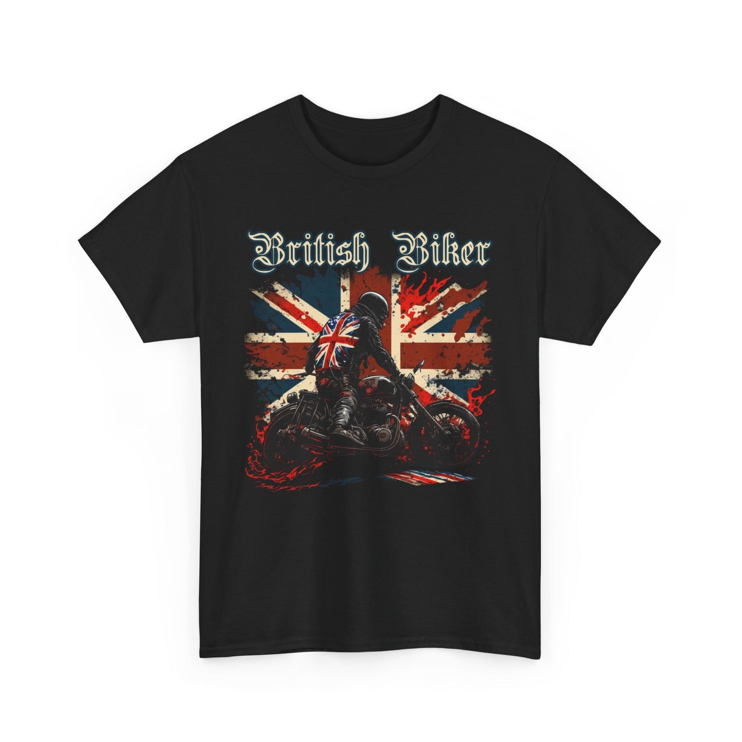Sleek and Stylish British Biker Classic T-Shirt