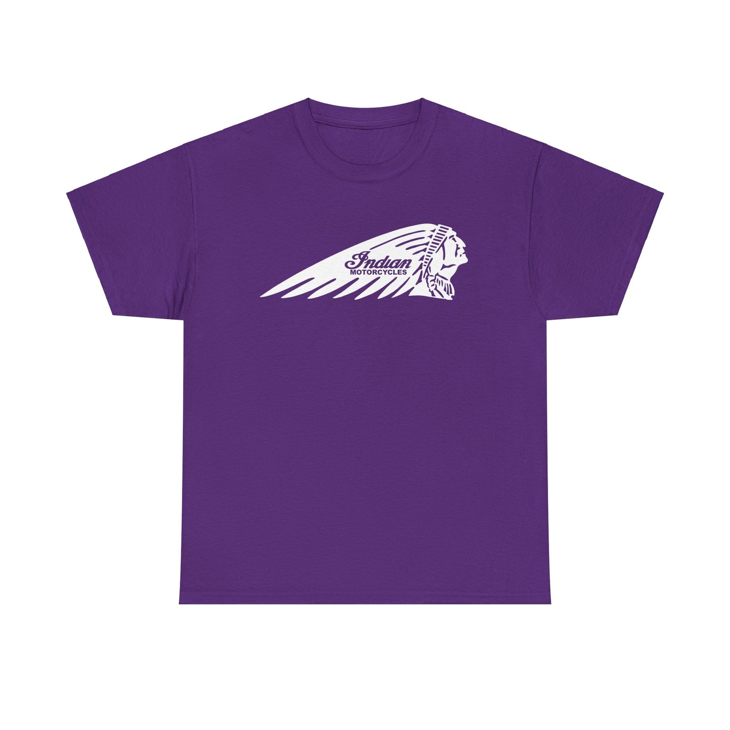 Indian Motorcycles Shirt | Gildan® 5000 Heavy Cotton™, Stylish Comfort for Bikers