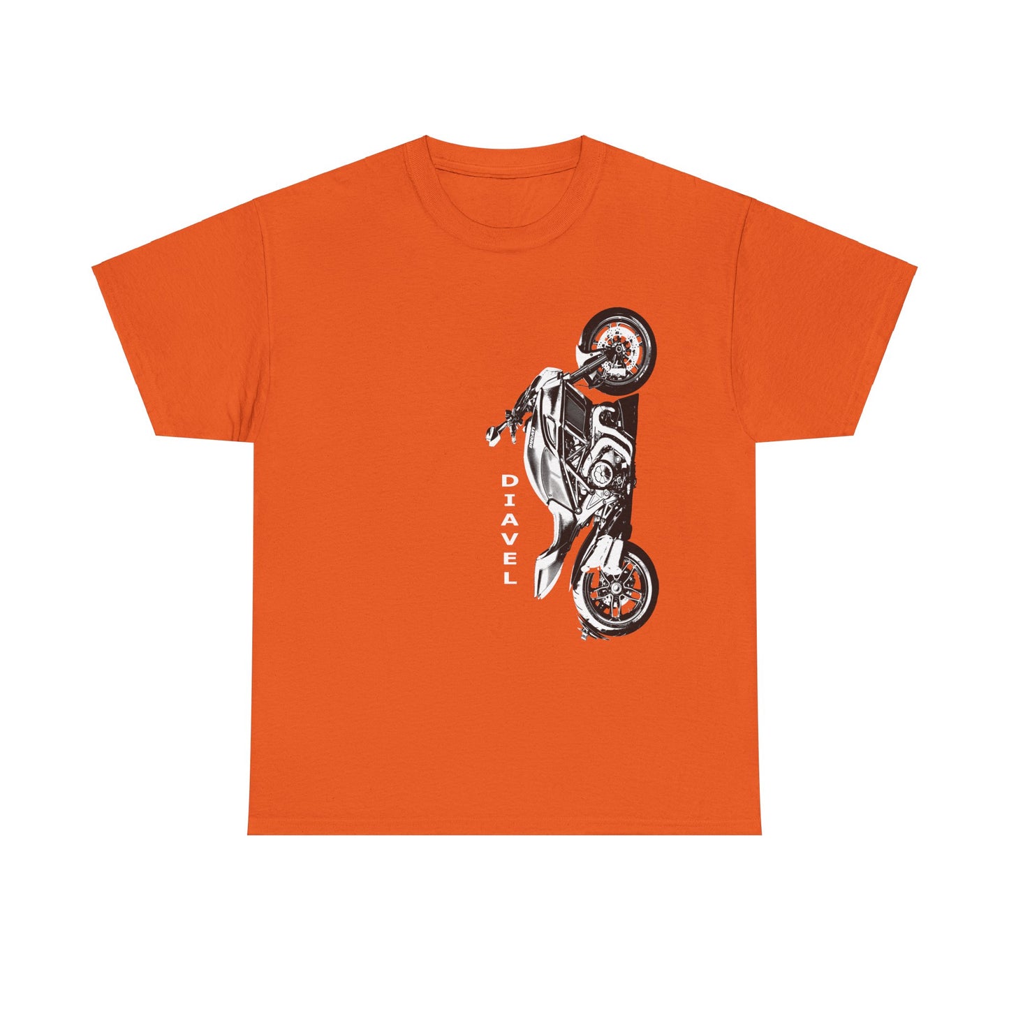 Ducati Diavel Biker T-Shirt | Gildan® 5000 Heavy Cotton™ - Rugged Style, Classic Fit for Motorcycle Lovers