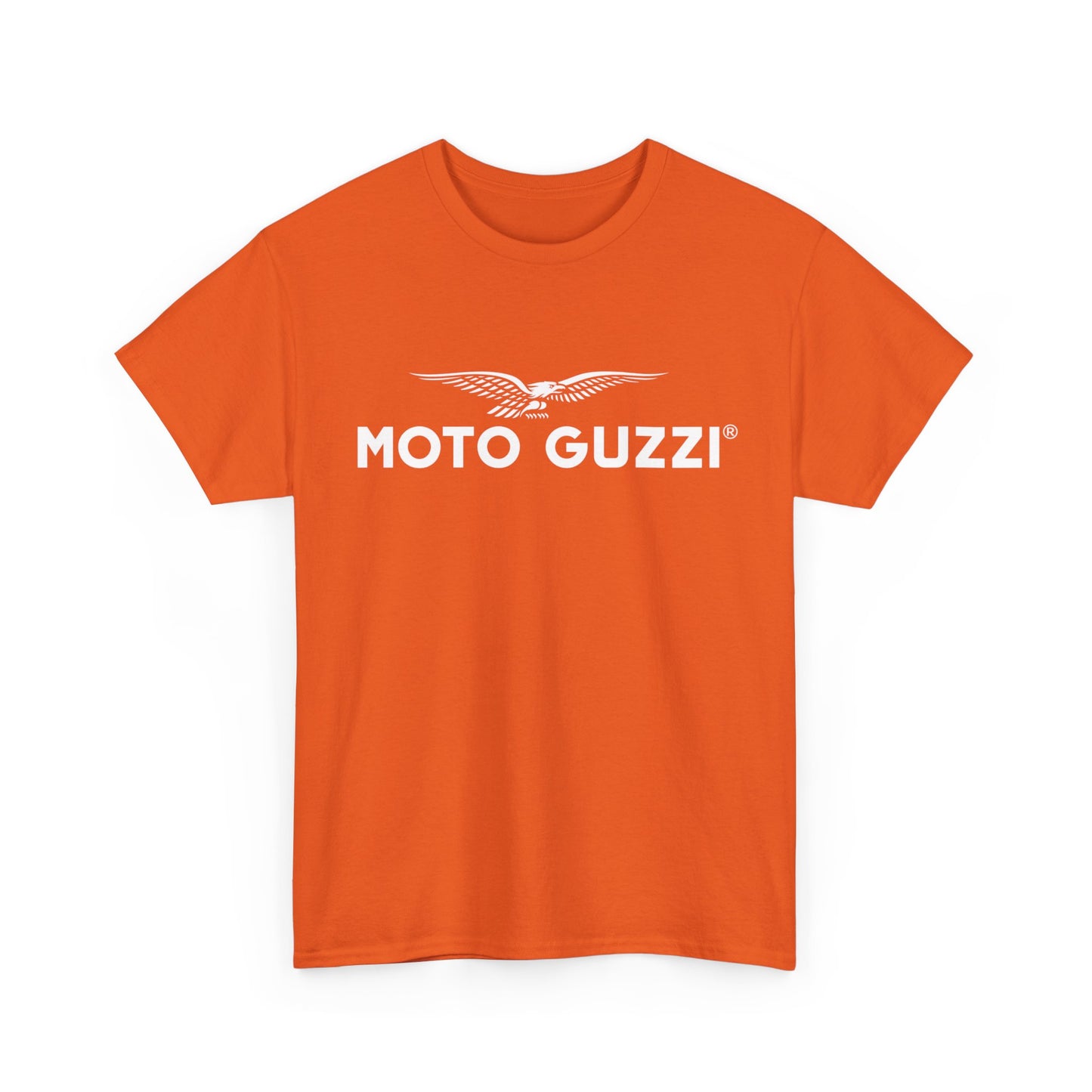 Moto Guzzi Heavy Cotton Logo Tee: Stylish, Durable, and Comfortable