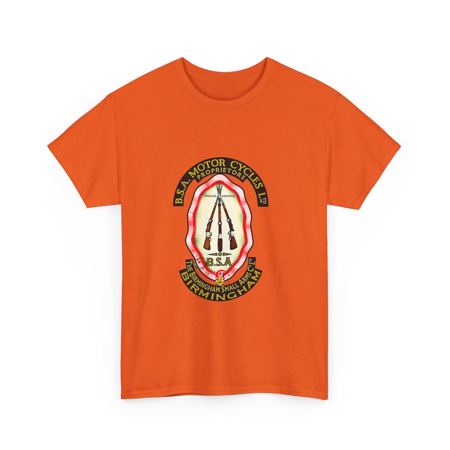 Sporting BSA Rifles T-Shirt - Elegant Design for Outdoor Enthusiasts