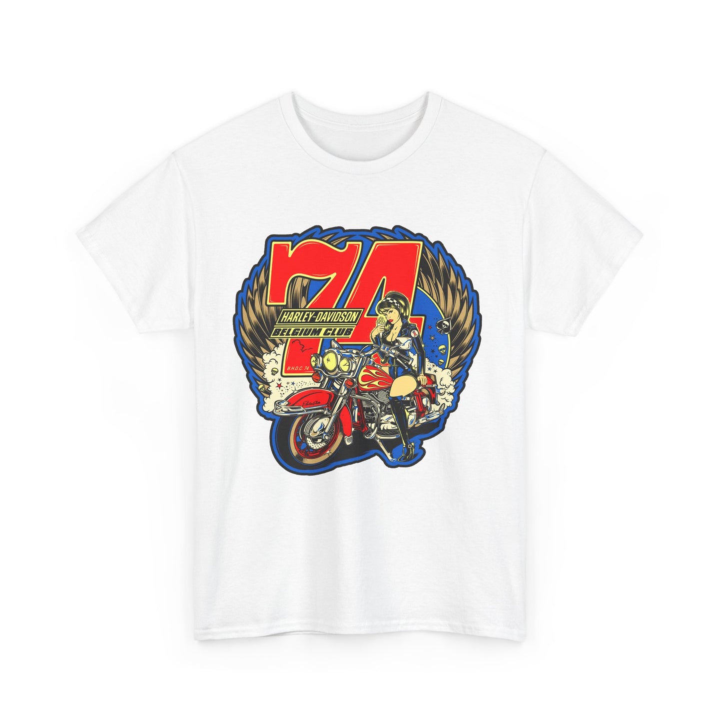 Harley Davidson 74 Biker Classic Tee