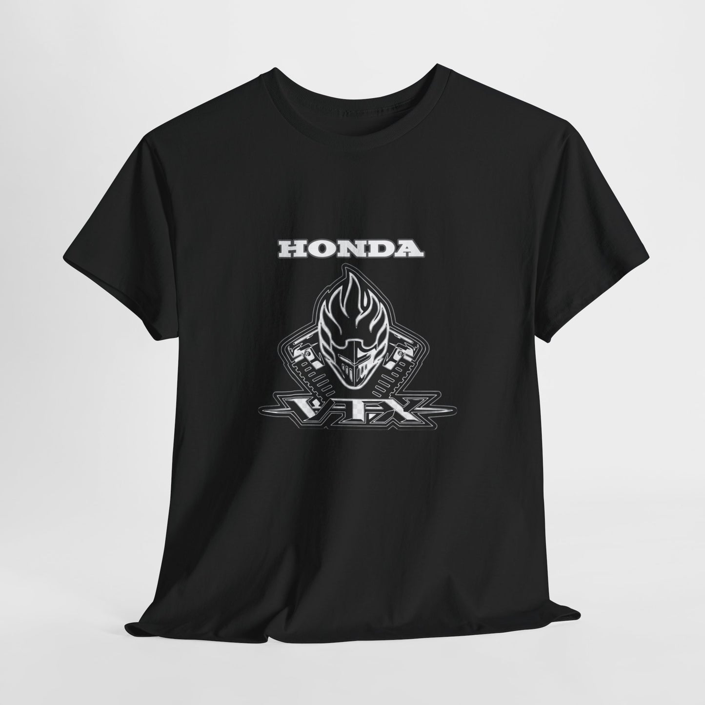 Honda VTX Logo Tee in Rib Collar Gildan® 5000 Fit