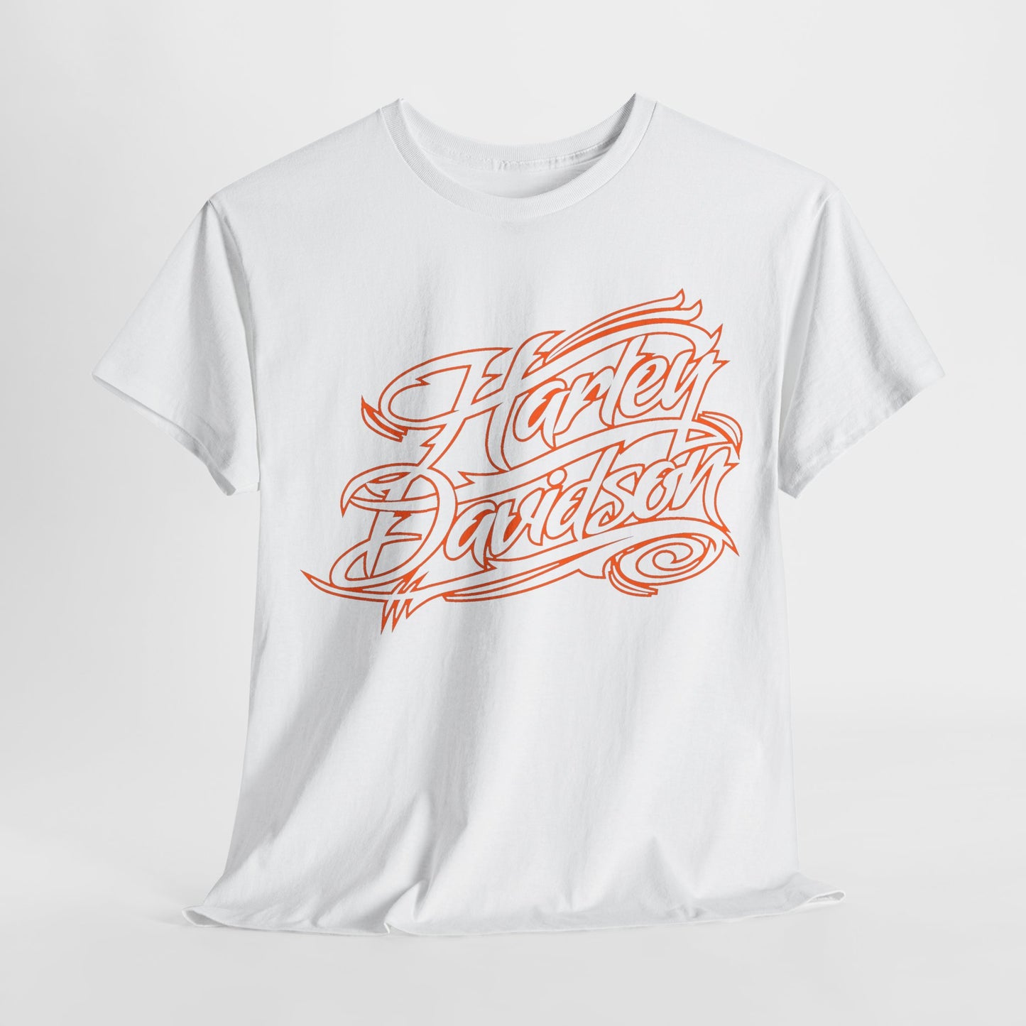 Harley Davidson Classic Fit Tee: Stylish Heavy Cotton Comfort