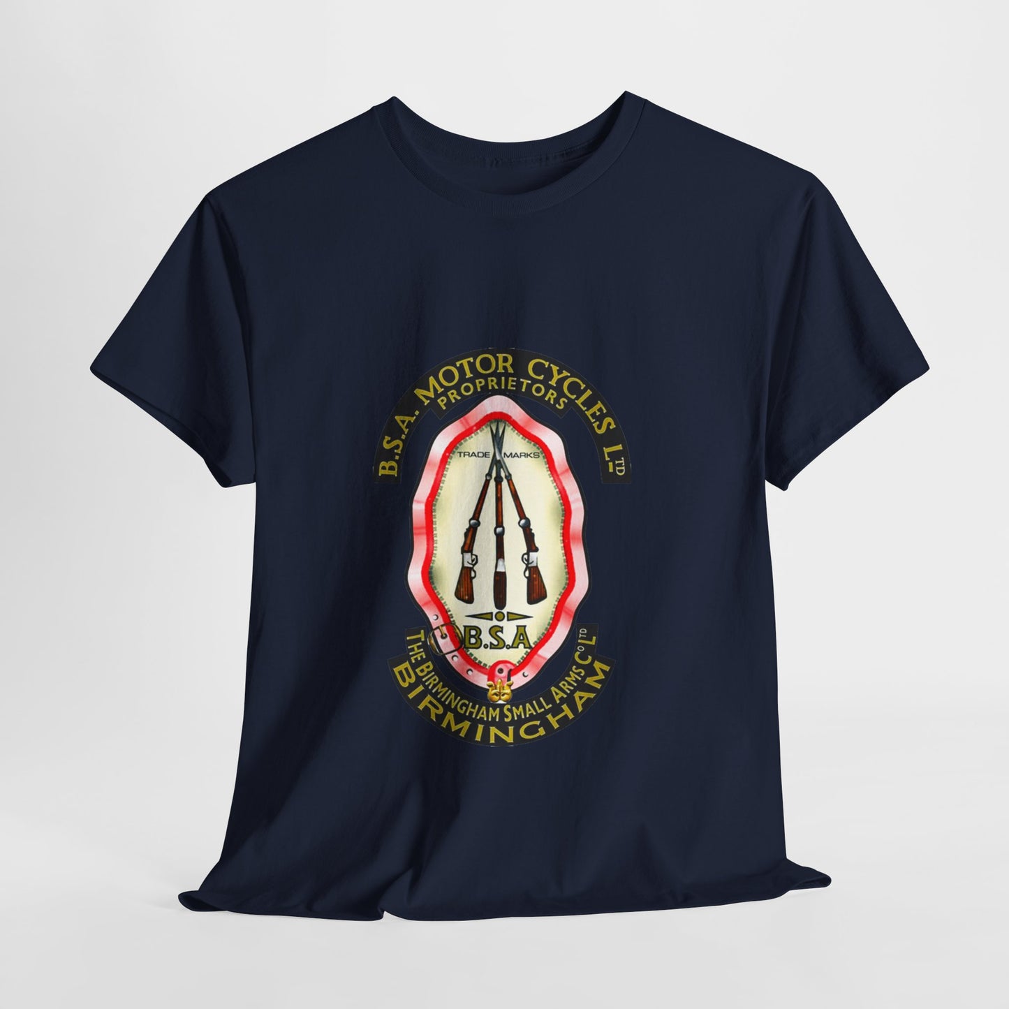 Sporting BSA Rifles T-Shirt - Elegant Design for Outdoor Enthusiasts