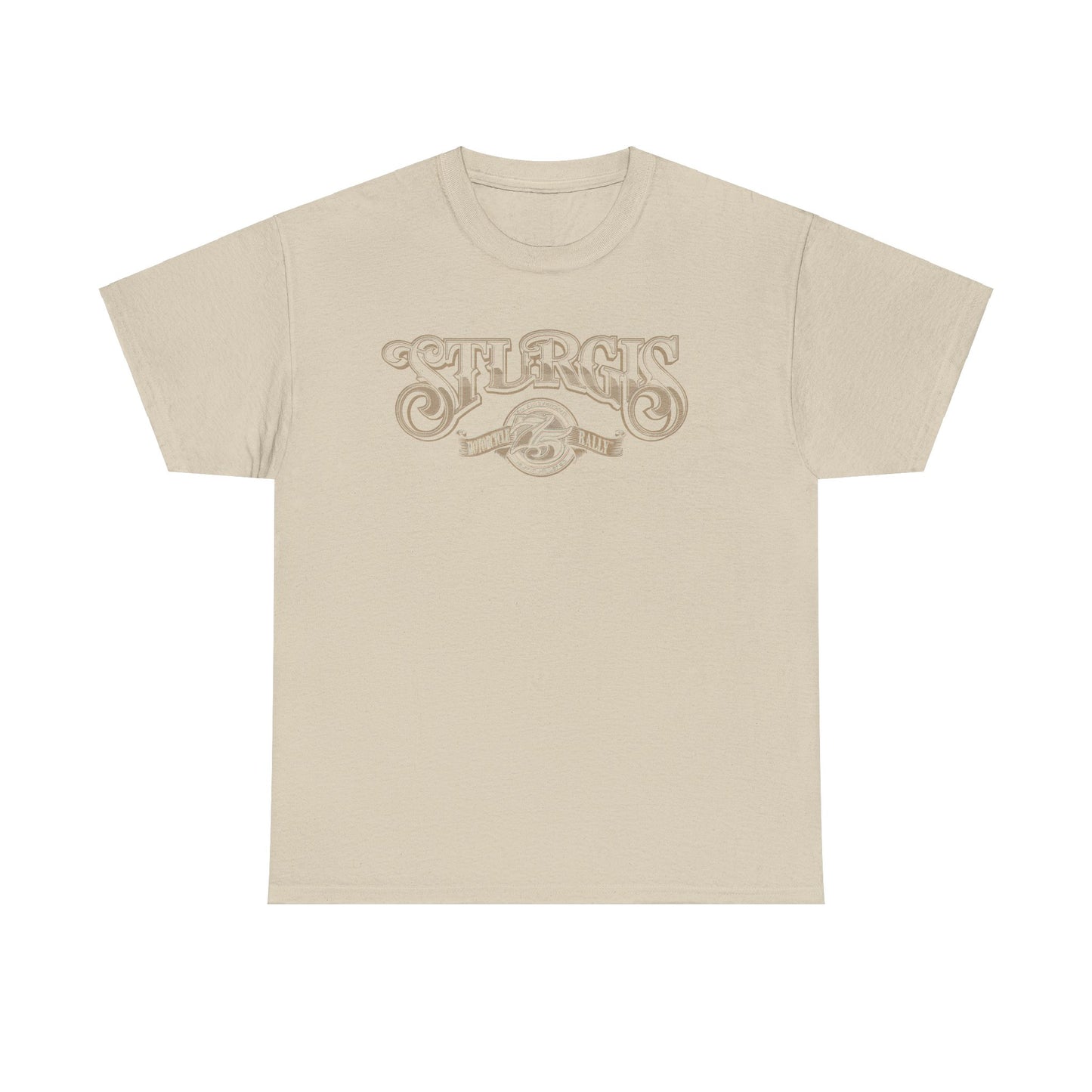 Sturgis 75th Tee - Gildan® 5000 Heavy Cotton™, Classic Midweight Fabric