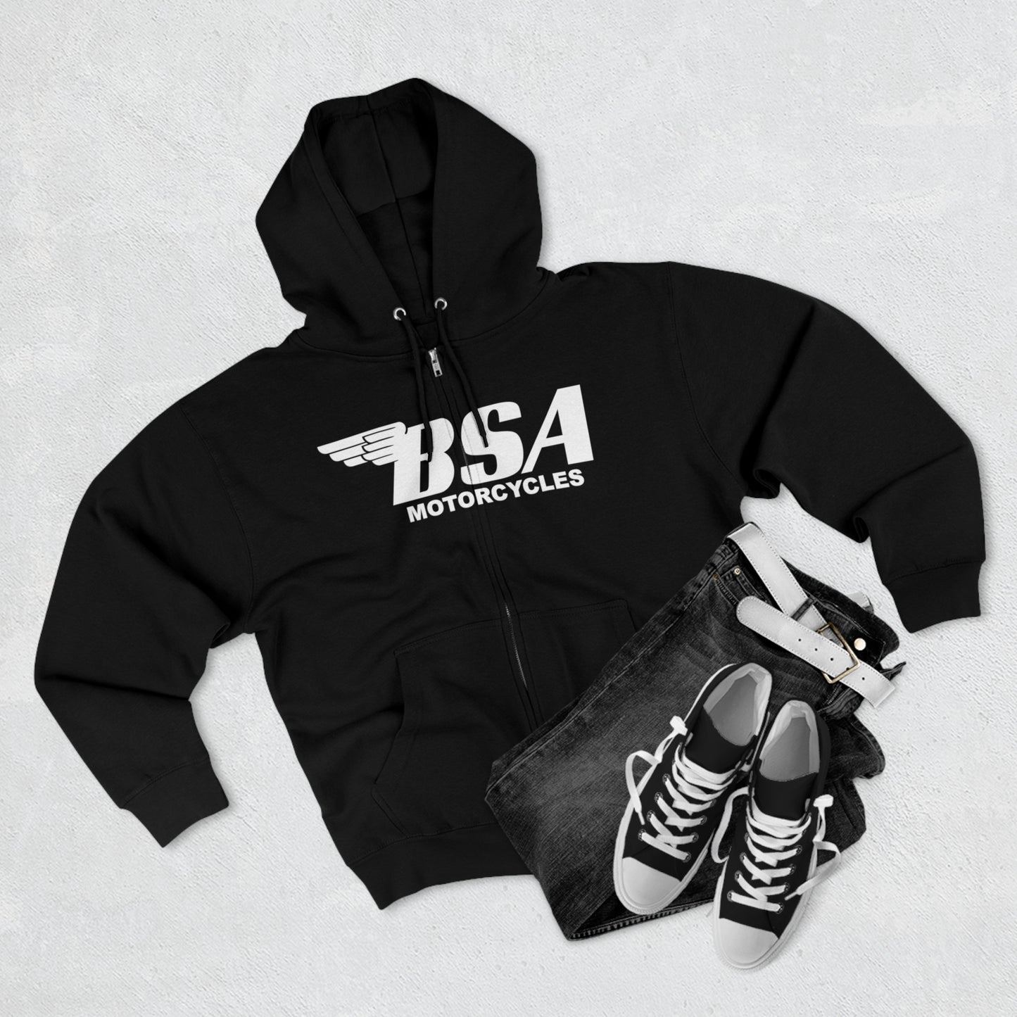 BSA Zipped Hoodie
