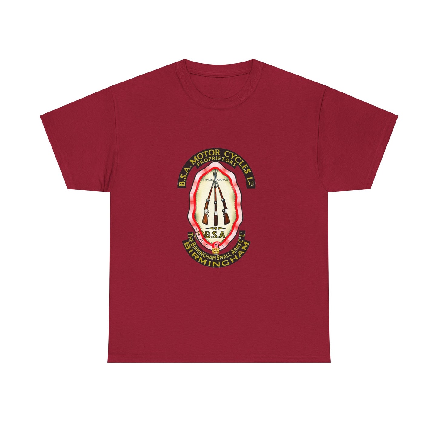 Sporting BSA Rifles T-Shirt - Elegant Design for Outdoor Enthusiasts