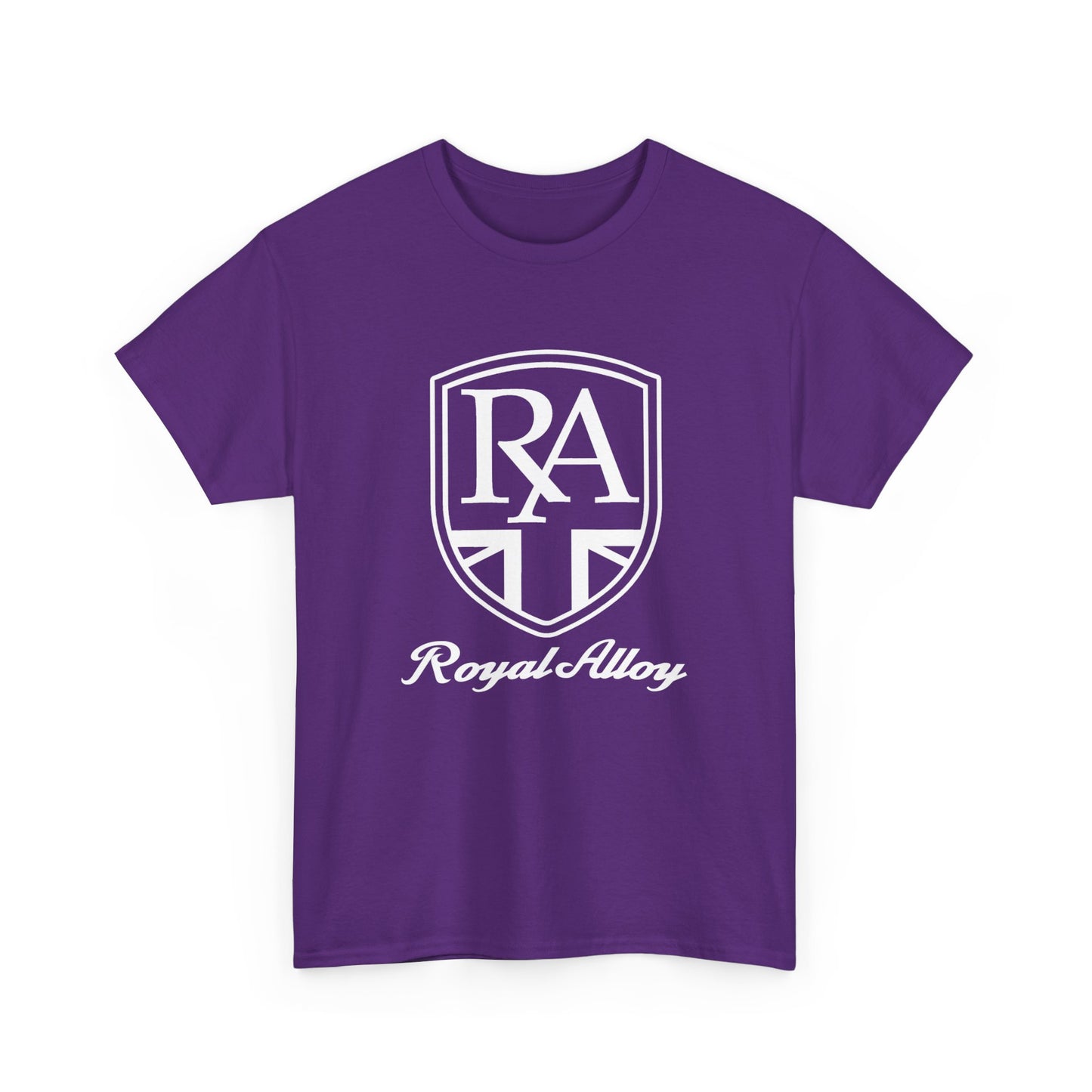 Sleek & Durable: Royal Alloy Scooter Tee in Heavy Cotton