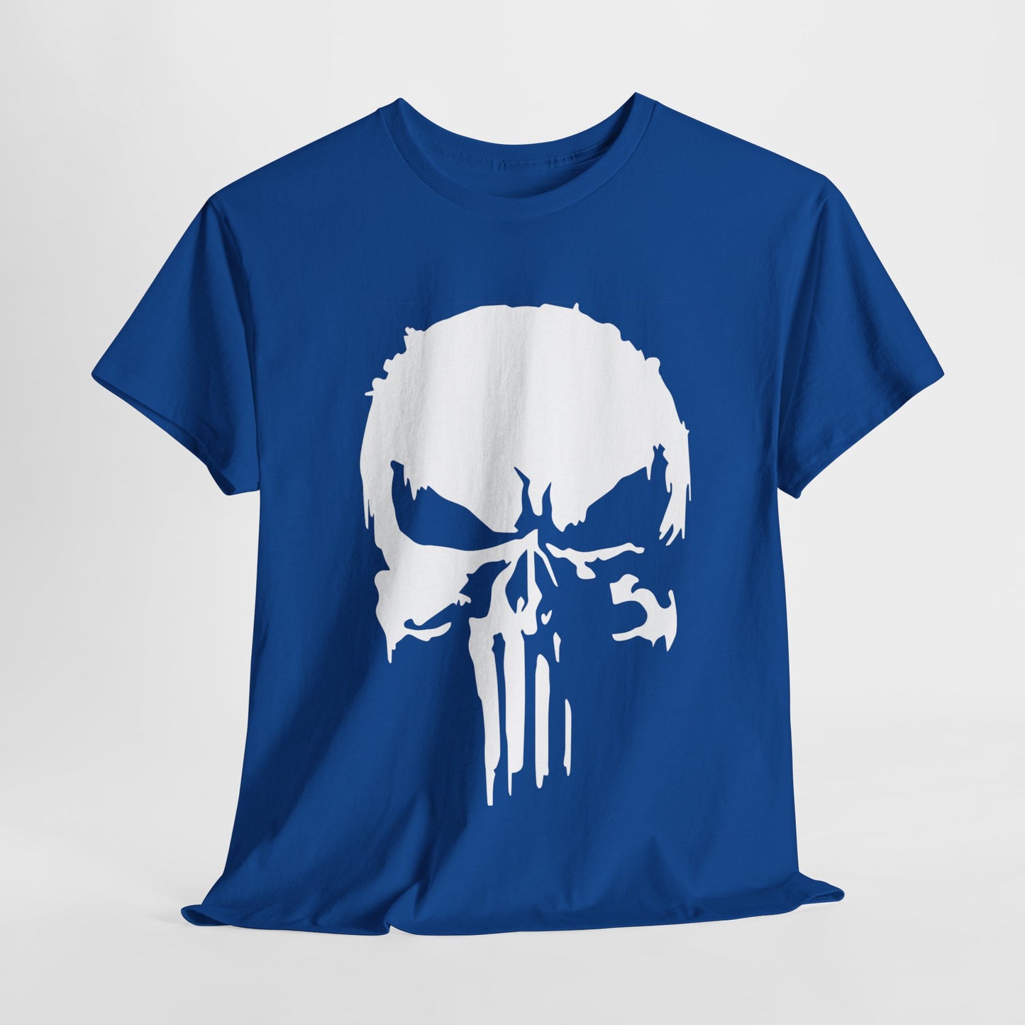 Edgy & Fierce: The Punisher Skull Tee | Gildan® 5000 Heavy Cotton™ - Classic Midweight Fabric for Comfort