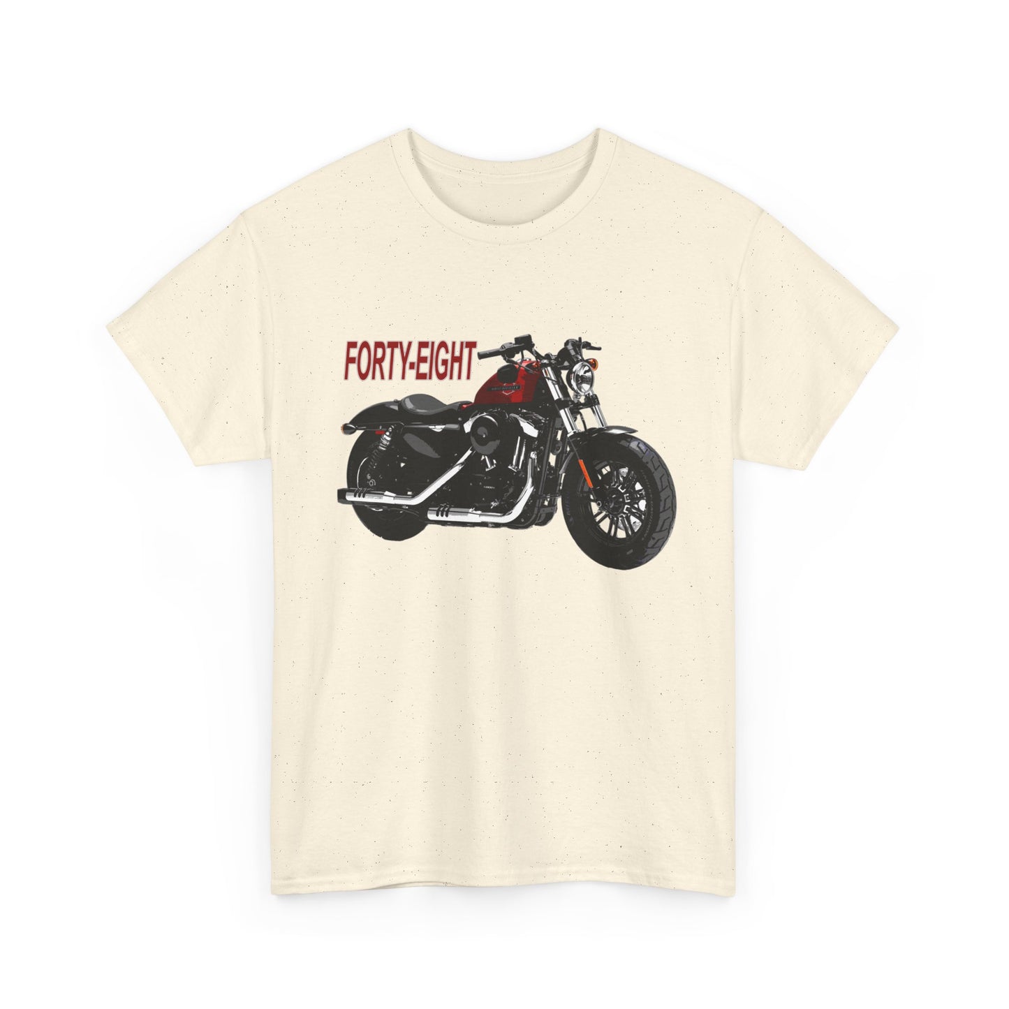 Harley Davidson 48 Unisex T-Shirt | Gildan® 5000 Heavy Cotton™ - Stylish & Comfortable, Great for Bikers of All Styles
