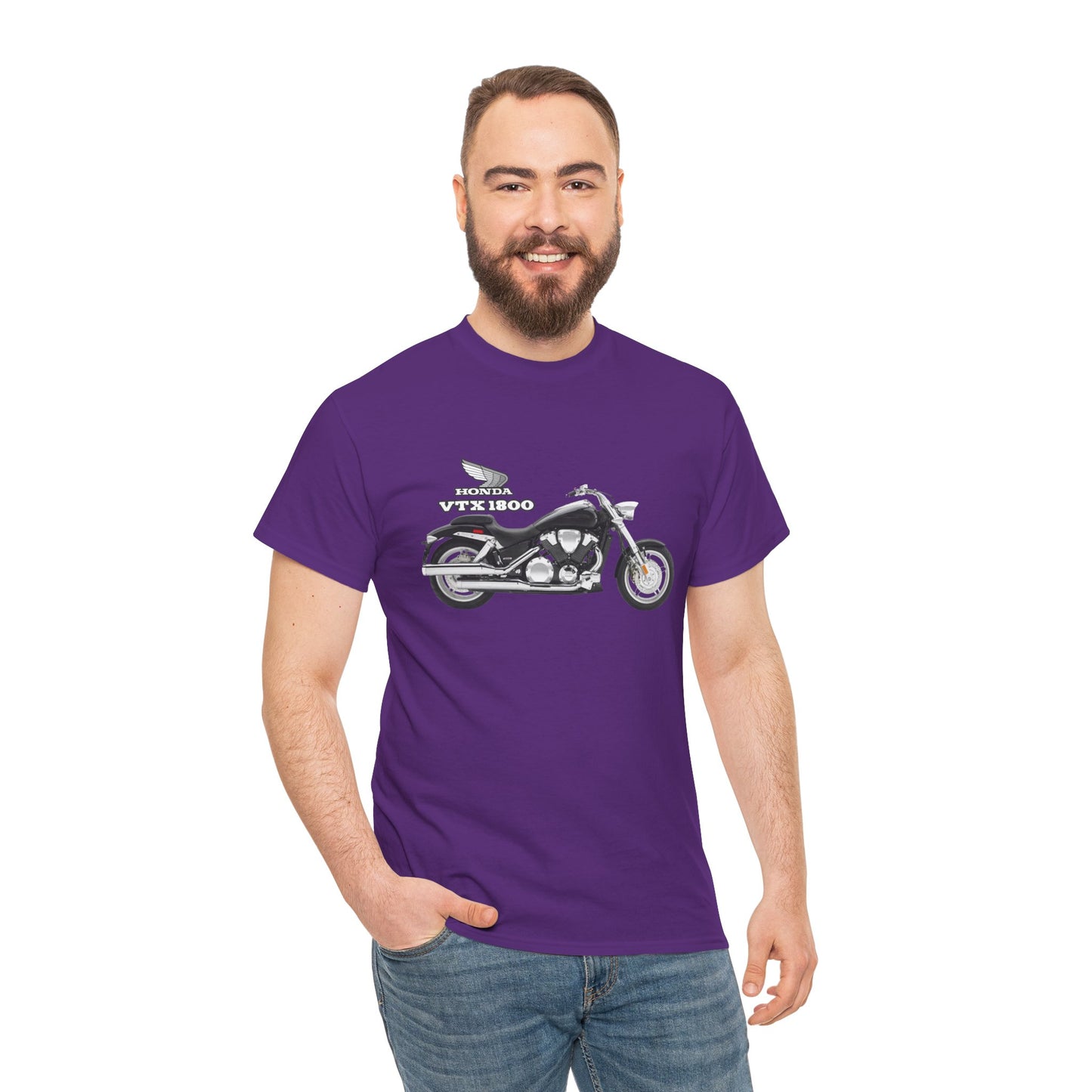 Classic Rib Collar Honda VTV 1800 T-Shirt