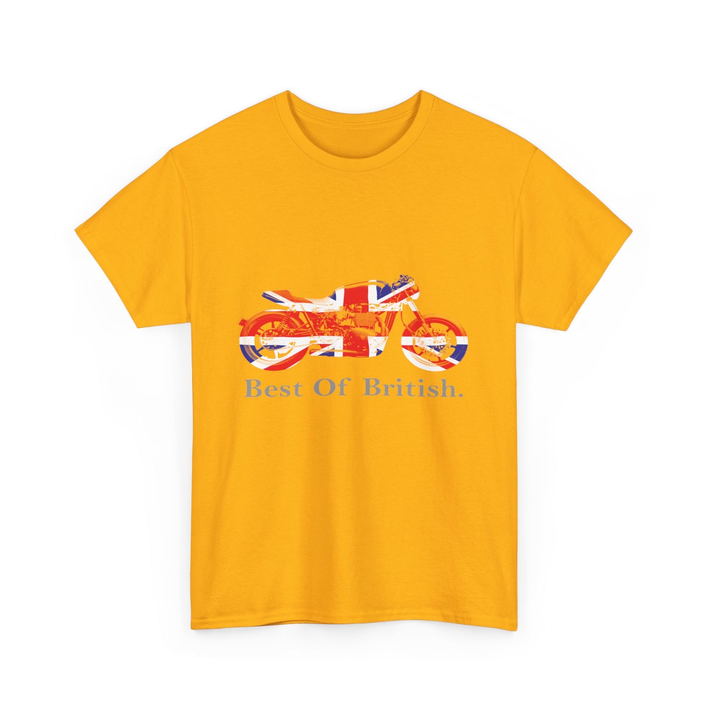 Best of British Biker T-Shirt - Wear Your Pride on the Open Road
