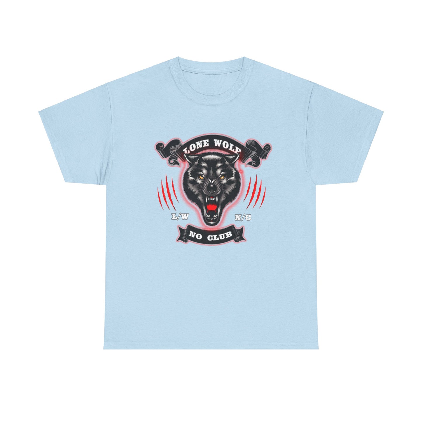 Lone Wolf, No Club Classic Tee