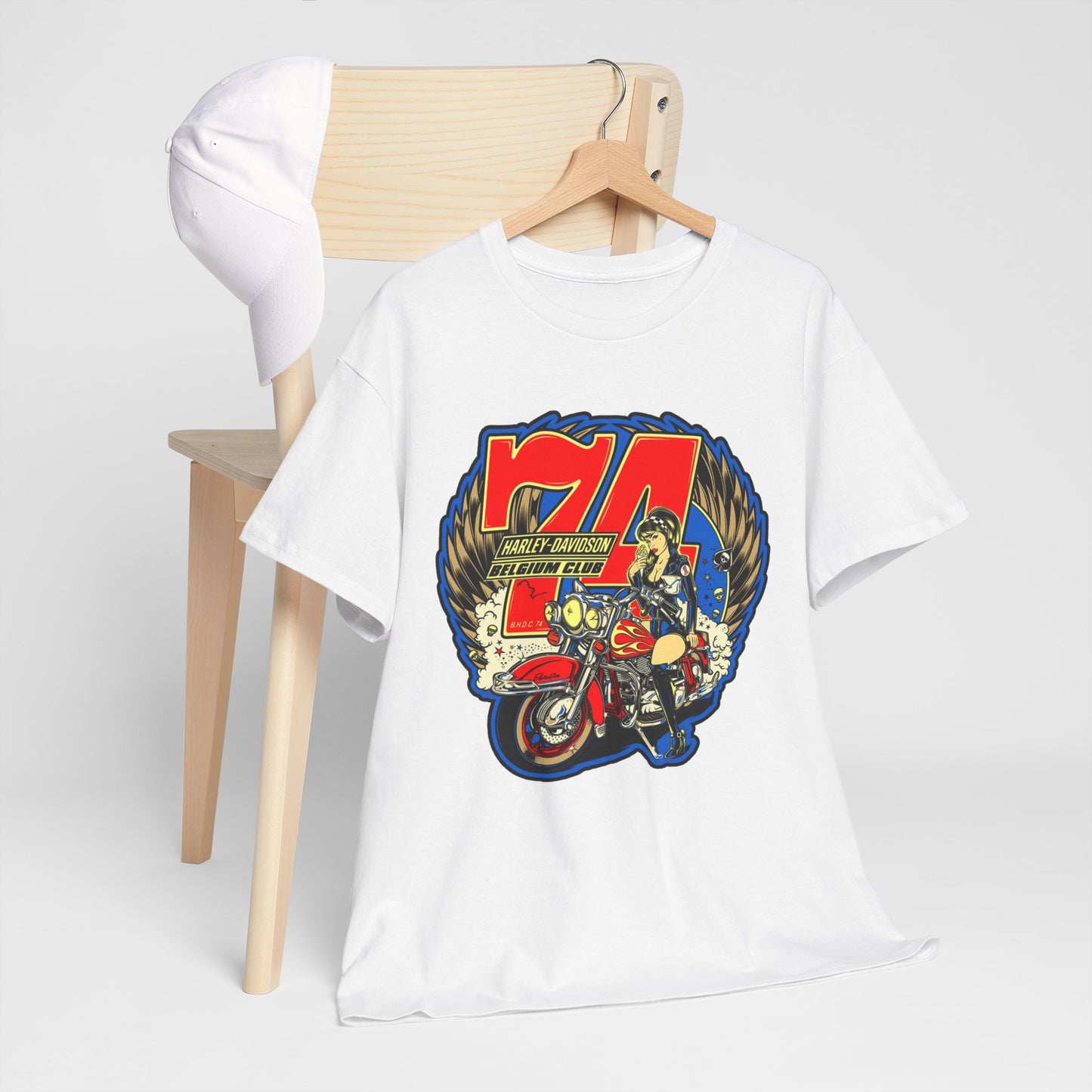 Harley Davidson 74 Biker Classic Tee